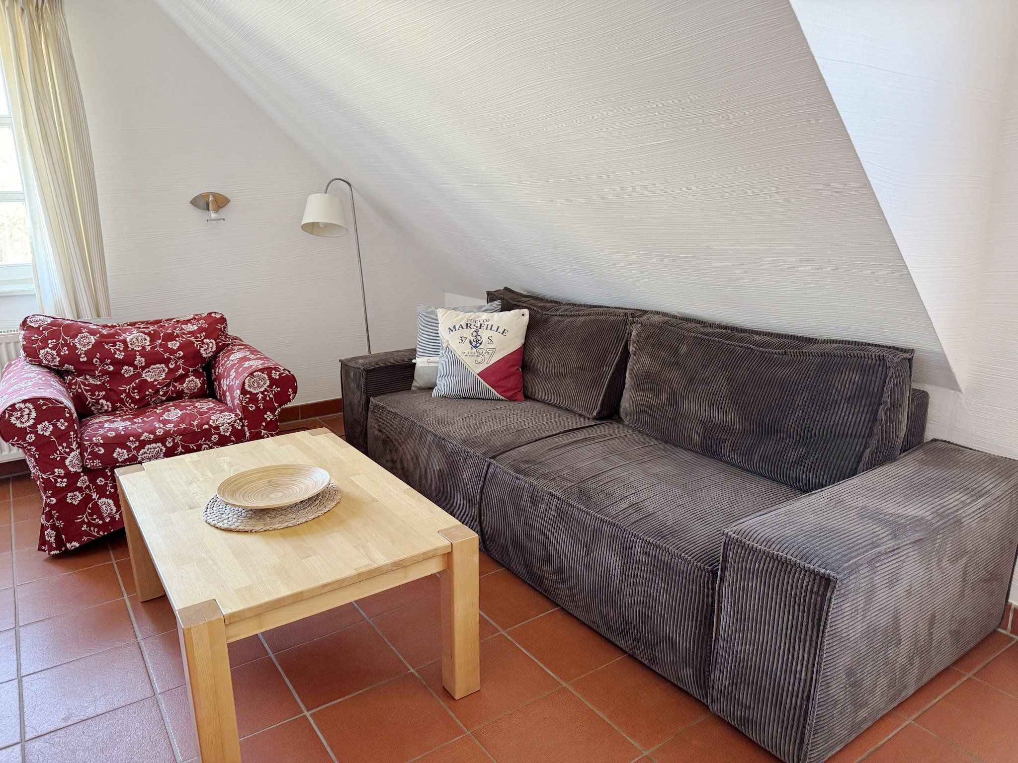 Feriendorf Rugana Klassik Ferienwohnung mit 1 Schlafzimmer (B40) Insel Rügen - Wohnzimmer