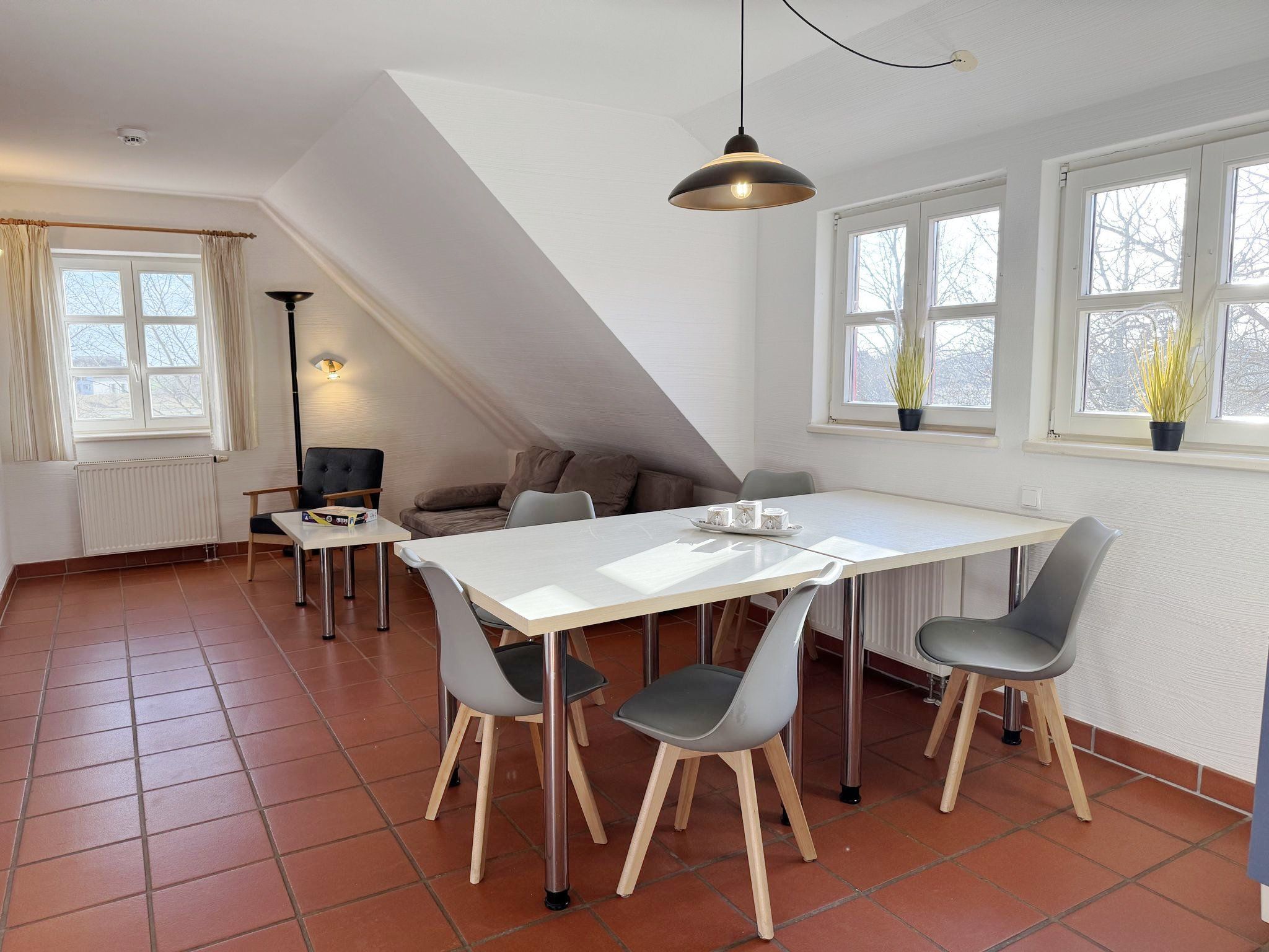 Feriendorf Rugana Klassik Ferienwohnung mit 1 Schlafzimmer (B58) Insel Rügen - Wohnzimmer