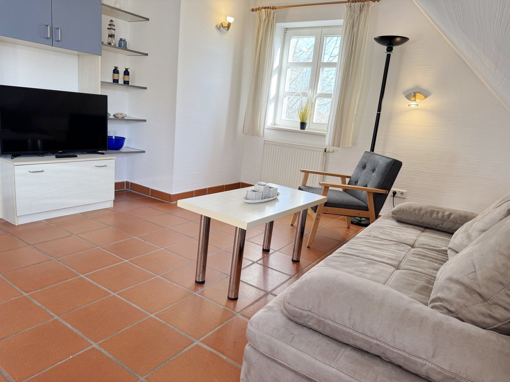 Feriendorf Rugana Klassik Ferienwohnung mit 1 Schlafzimmer (B58) Insel Rügen - Wohnzimmer