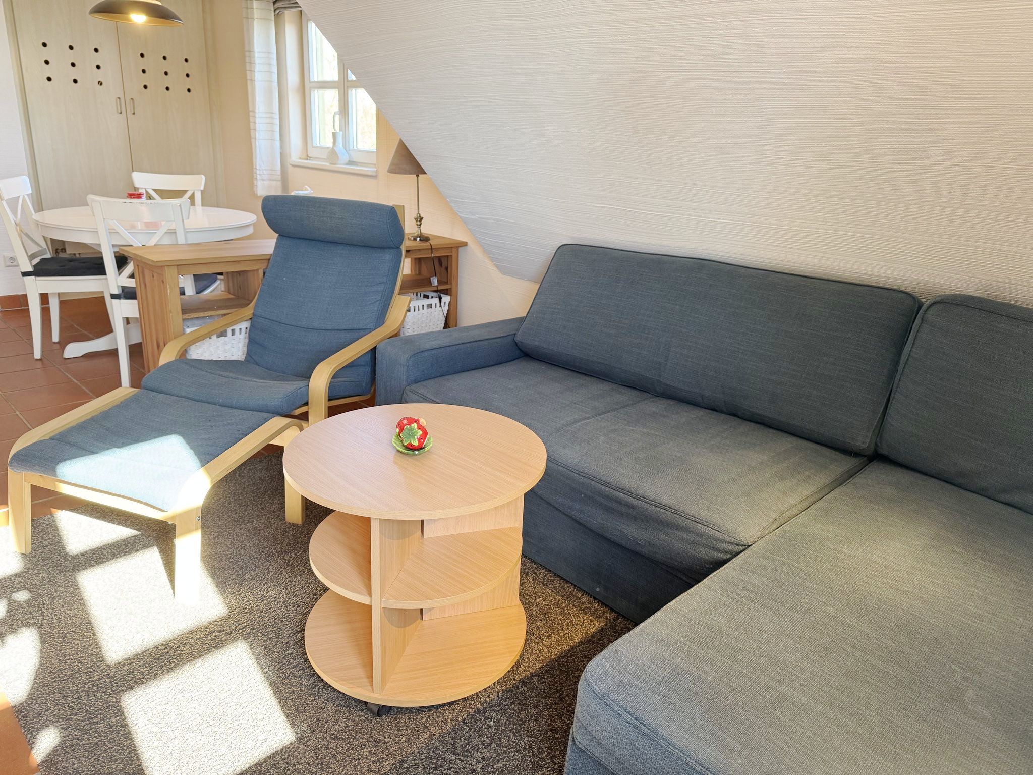 Feriendorf Rugana Klassik Ferienwohnung mit 1 Schlafzimmer (D26) Insel Rügen - Wohnzimmer