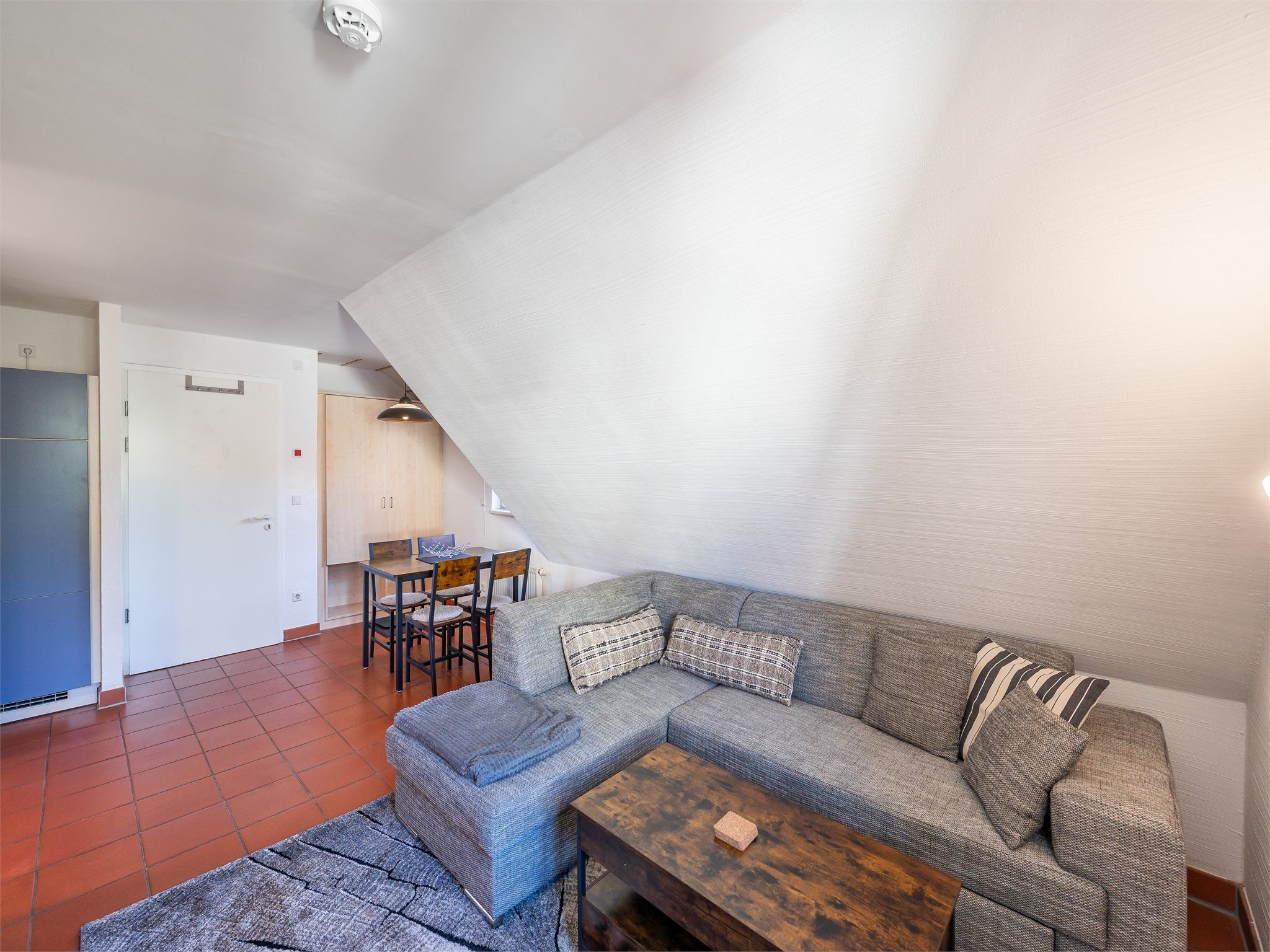 Feriendorf Rugana Budget Ferienwohnung mit 1 Schlafzimmer (B53) Insel Rügen - Wohnzimmer