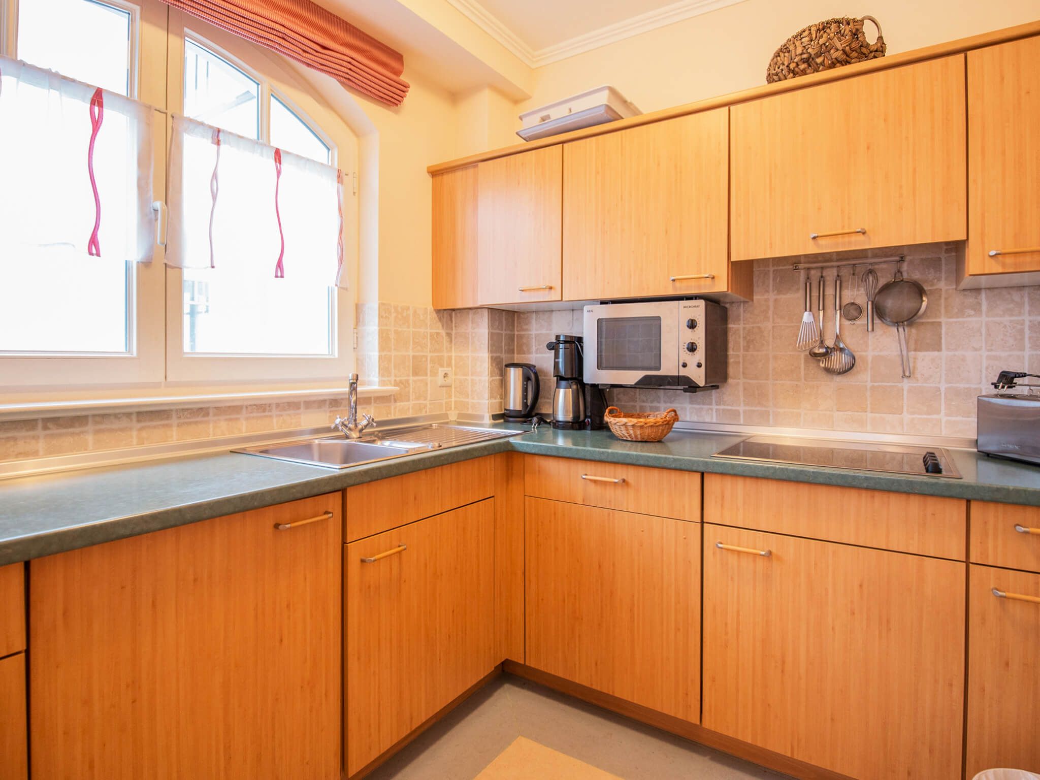 Strandvillen Binz Ferienwohnung mit 1 Schlafzimmer und Balkon (AH/564) Insel Rügen - Küche / Küchenzeile