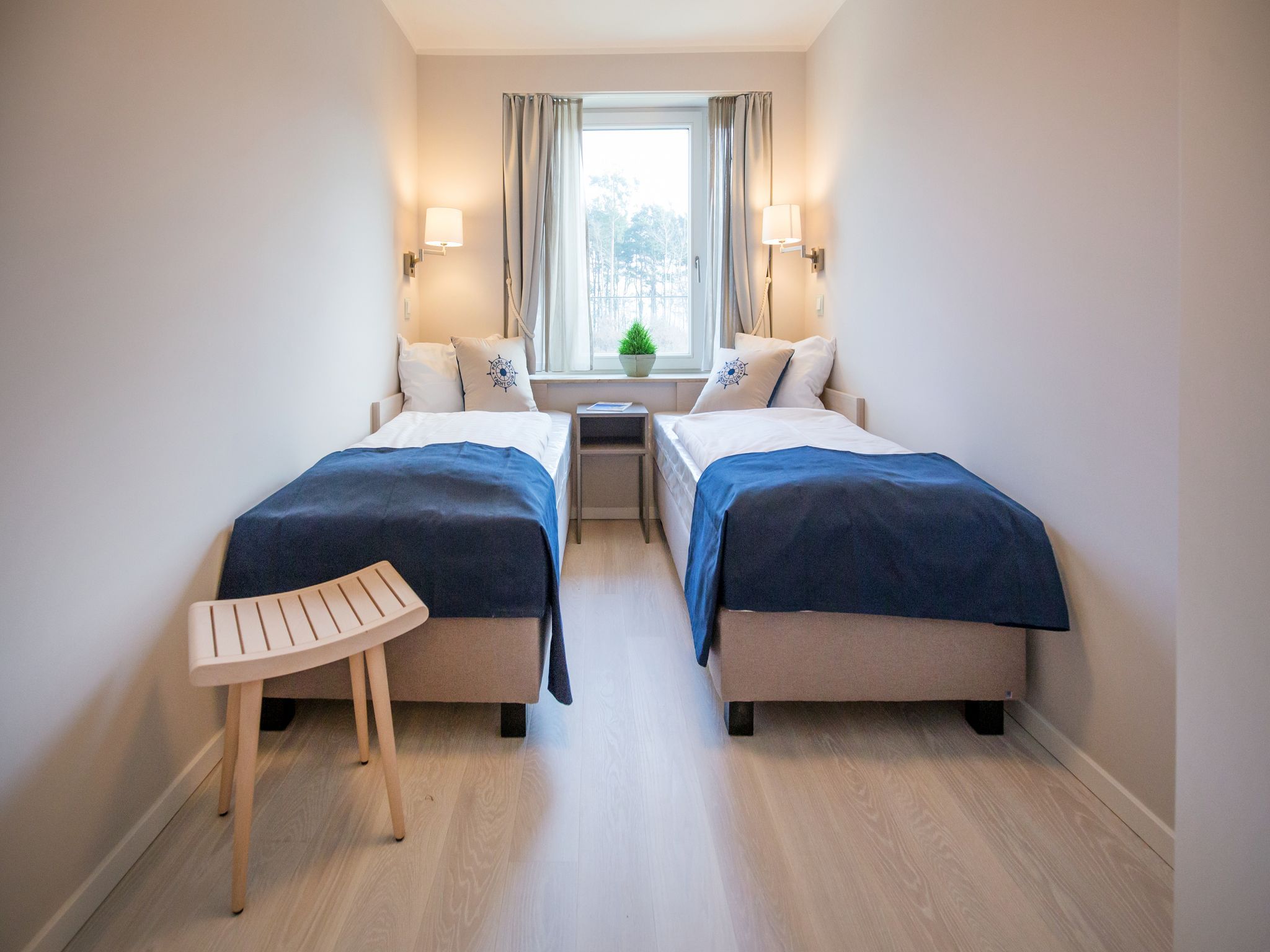 Dünenresidenz Prora Ferienwohnung mit Meerblick, 2 Schlafzimmern und Balkon (NP/115) Insel Rügen - Schlafzimmer