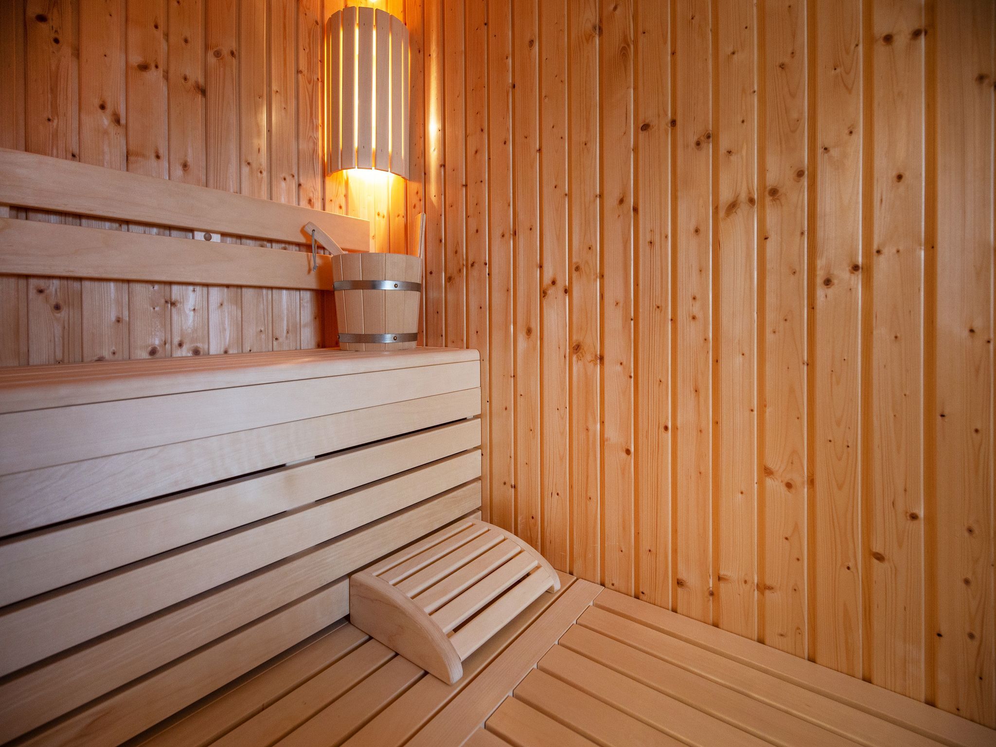 Dünenresidenz Prora Ferienwohnung mit Meerblick, 3 Schlafzimmern und Balkon (NP/206) Insel Rügen - Sauna