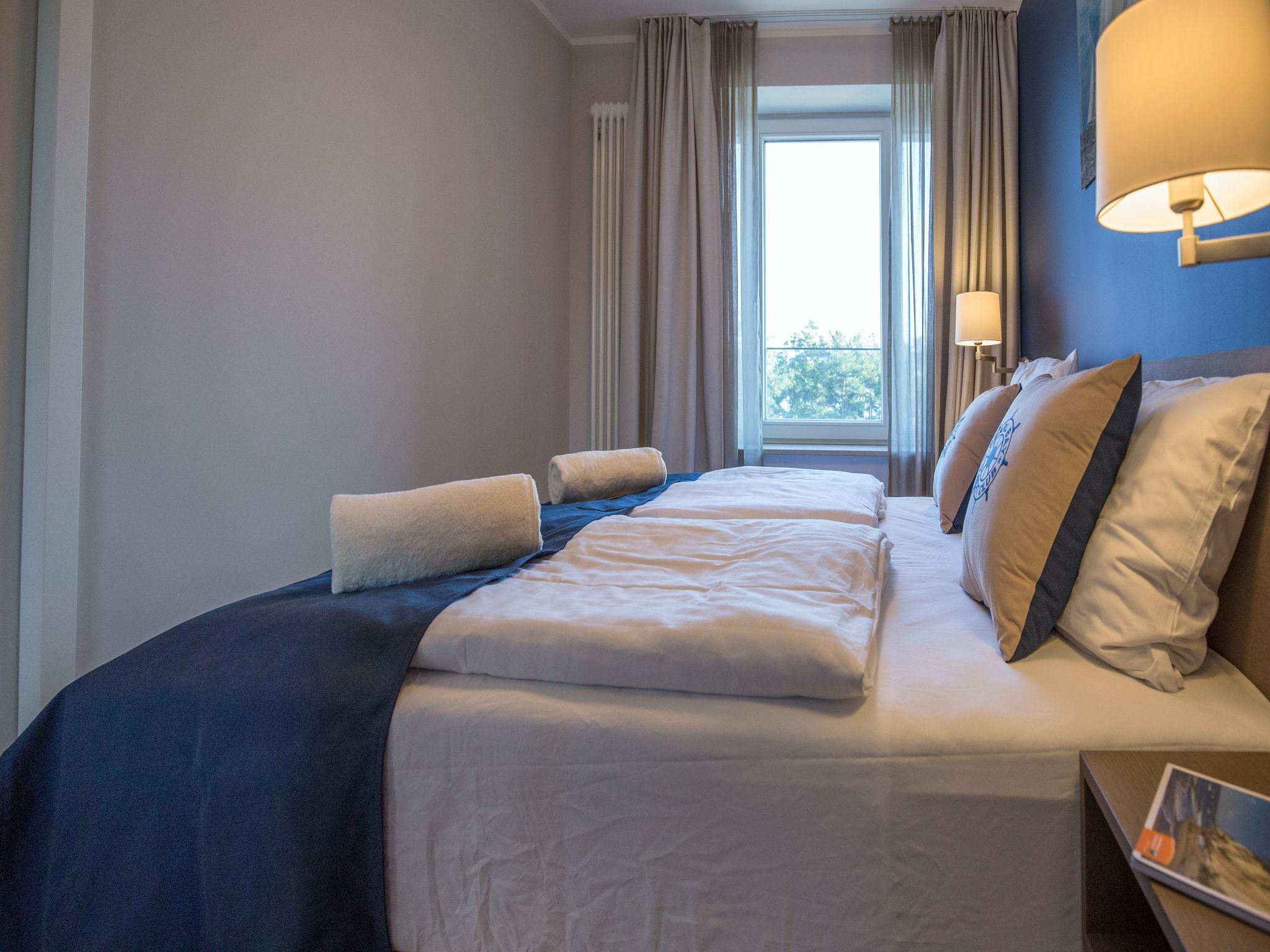 Dünenresidenz Prora Ferienwohnung mit Meerblick, 2 Schlafzimmern und Balkon (NP/304) Insel Rügen - Schlafzimmer