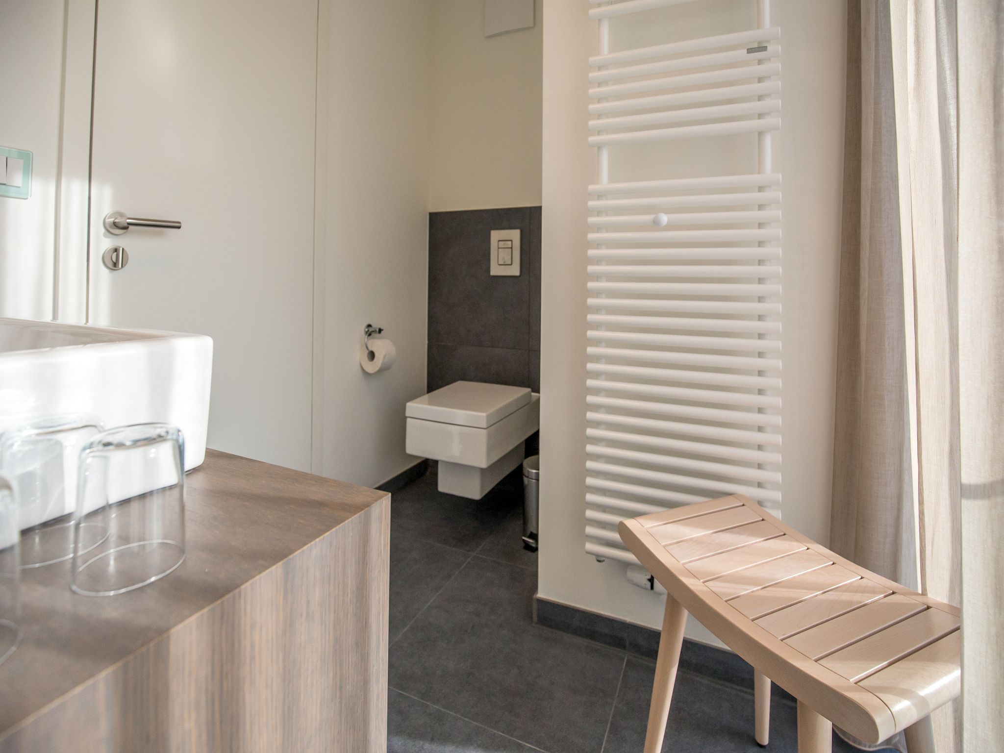 Dünenresidenz Prora Ferienwohnung mit 2 Schlafzimmern zur Sonnenseite (NP/305) Insel Rügen - Badezimmer