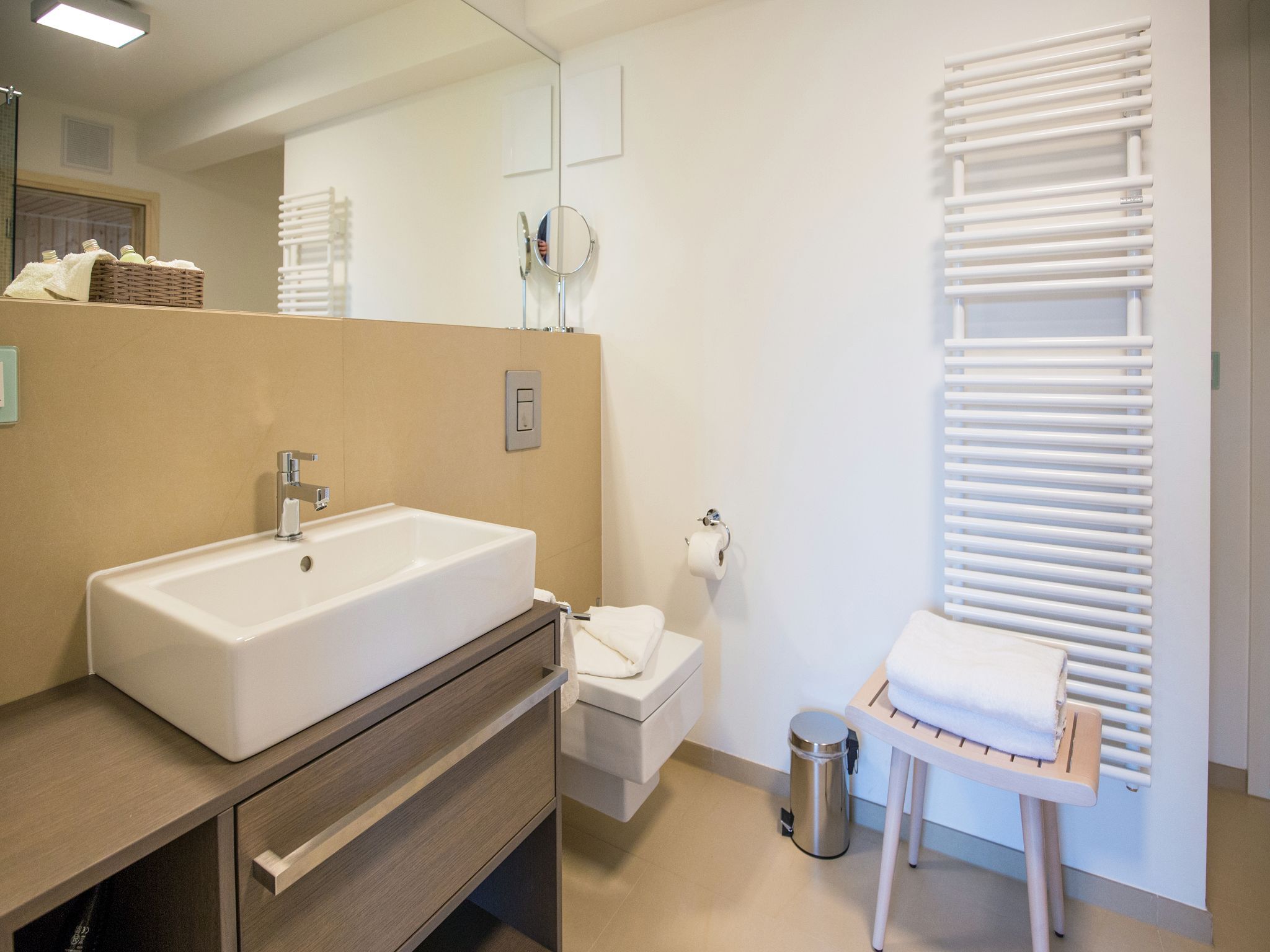 Dünenresidenz Prora Ferienwohnung mit Meerblick, 2 Schlafzimmern und Balkon (NP/307) Insel Rügen - Badezimmer