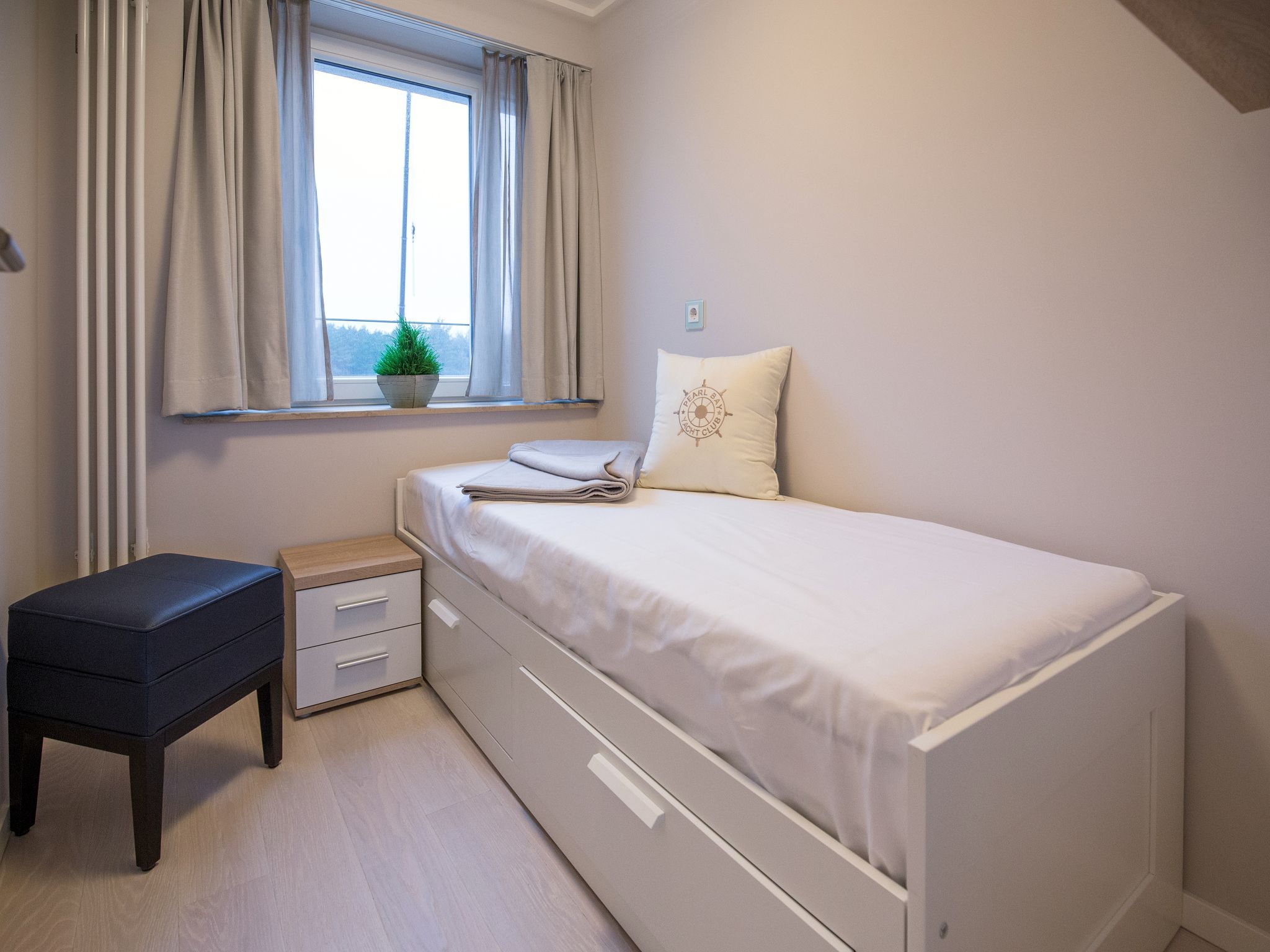 Dünenresidenz Prora Ferienwohnung mit Meerblick, 3 Schlafzimmern und Balkon (NP/406) Insel Rügen - Schlafzimmer