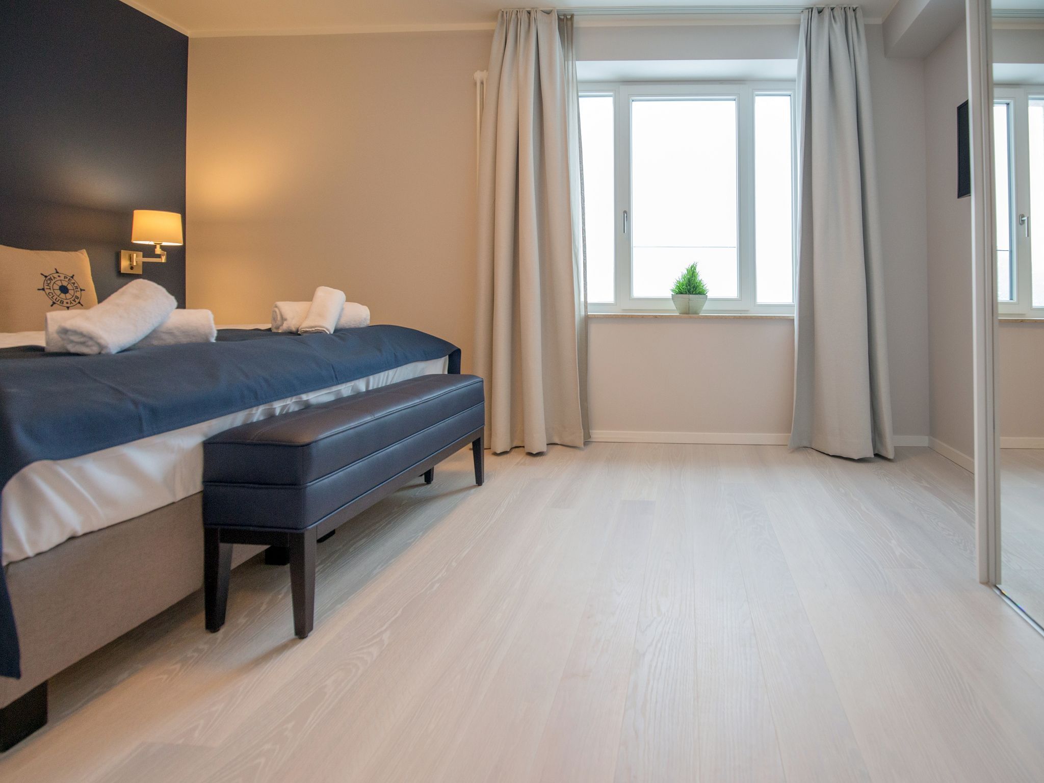 Dünenresidenz Prora Ferienwohnung mit Meerblick, 1 Schlafzimmer und Balkon (NP/421) Insel Rügen - Schlafzimmer