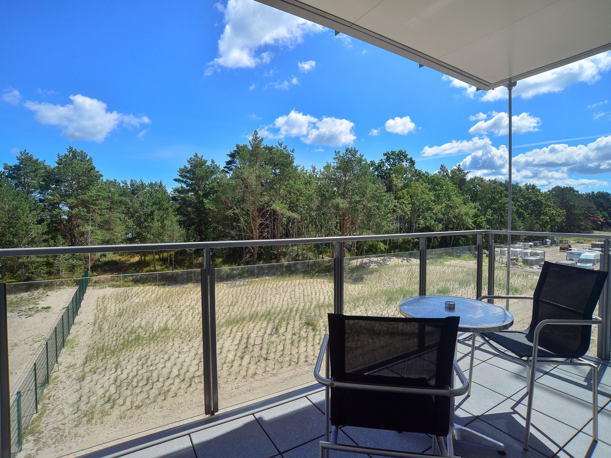 Dünenresidenz Prora Proradies Mitteldeck (B3/2.1) Insel Rügen - Balkon