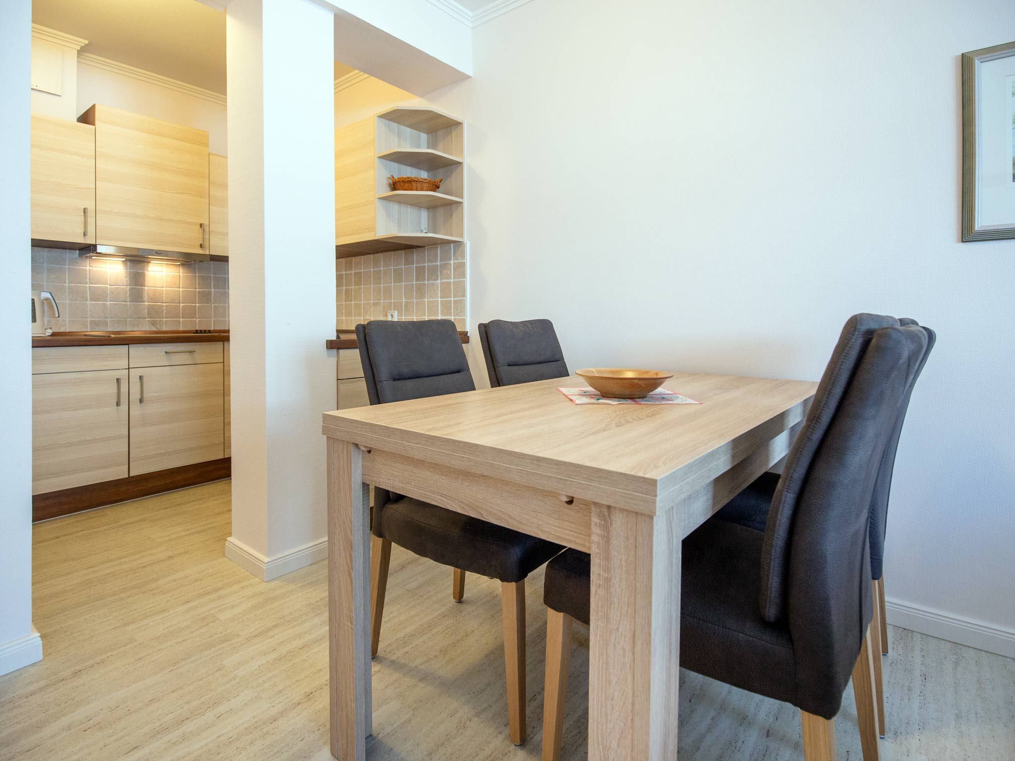 Strandvillen Binz Ferienwohnung mit 1 Schlafzimmer und Balkon (AH/627) Insel Rügen - Küche / Küchenzeile