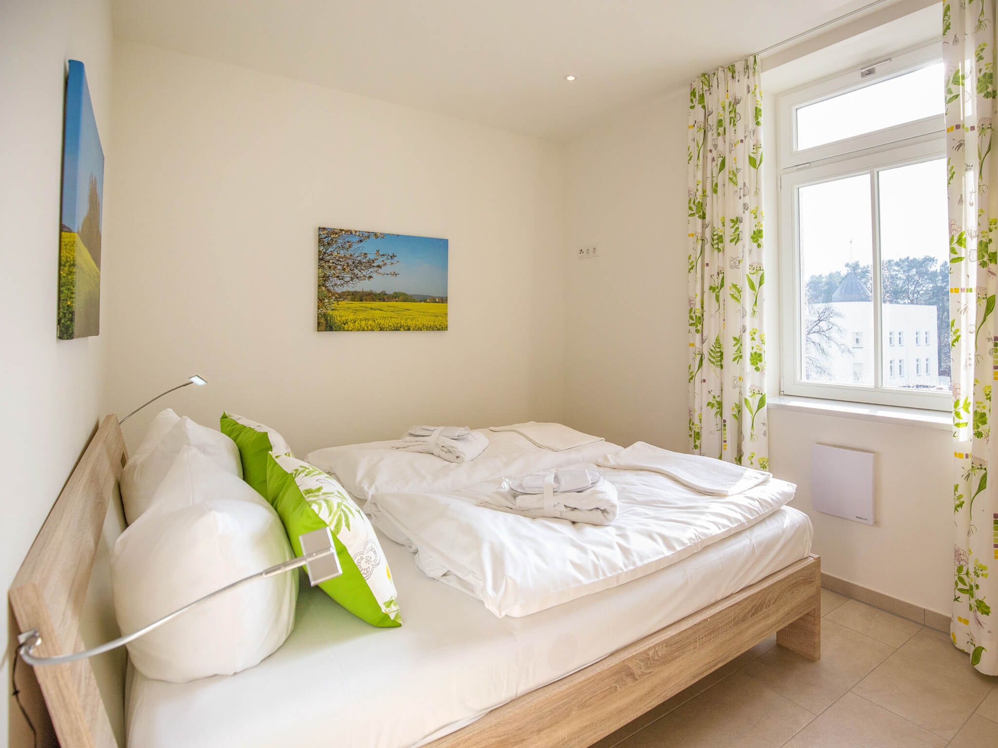 Strandvillen Binz Ferienwohnung mit 1 Schlafzimmer und Balkon (SV/007) Insel Rügen - Schlafzimmer