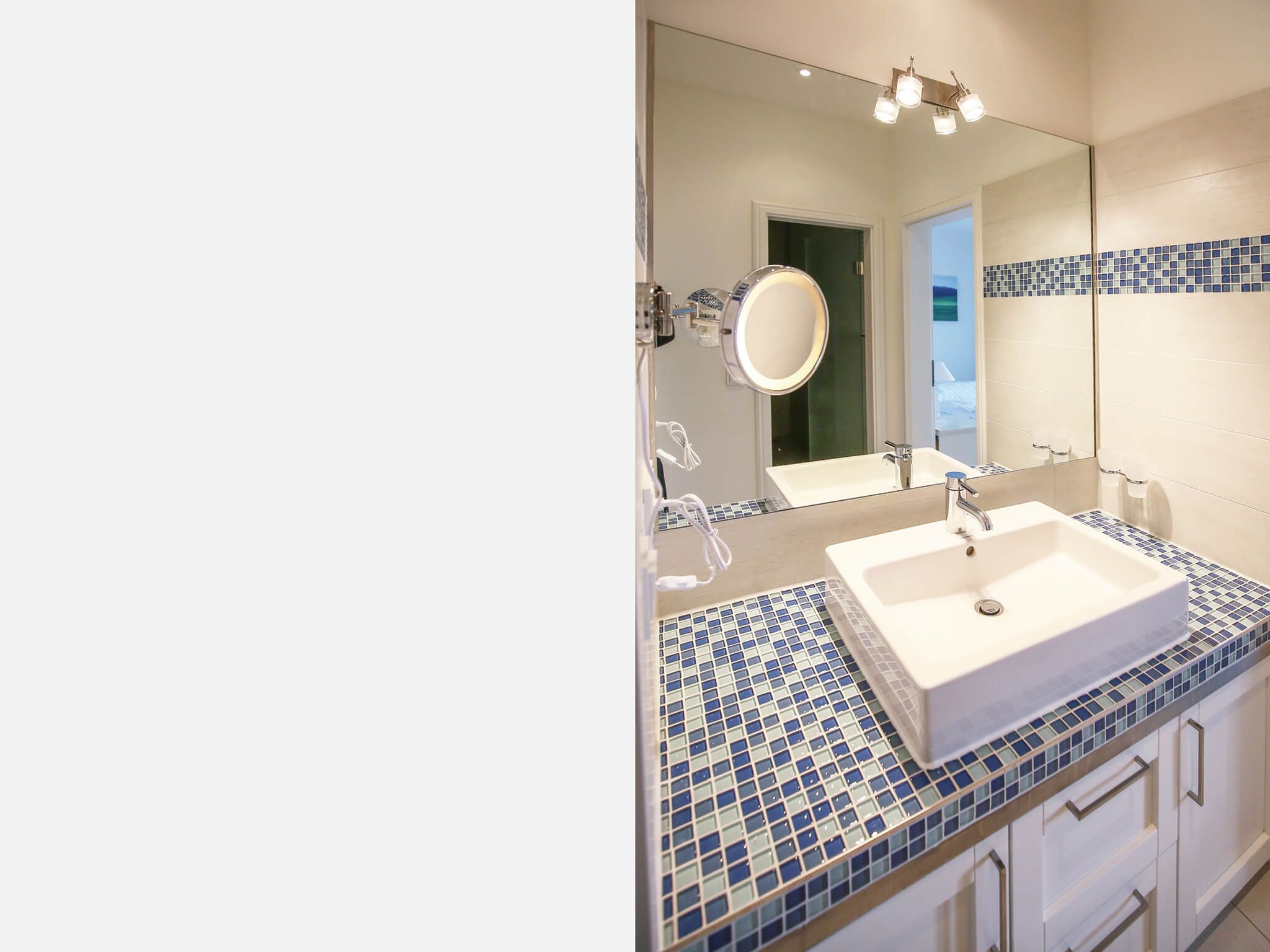 Strandvillen Binz Ferienwohnung mit Meerblick, 2 Schlafzimmern und Balkon (SV/008) Insel Rügen - Badezimmer