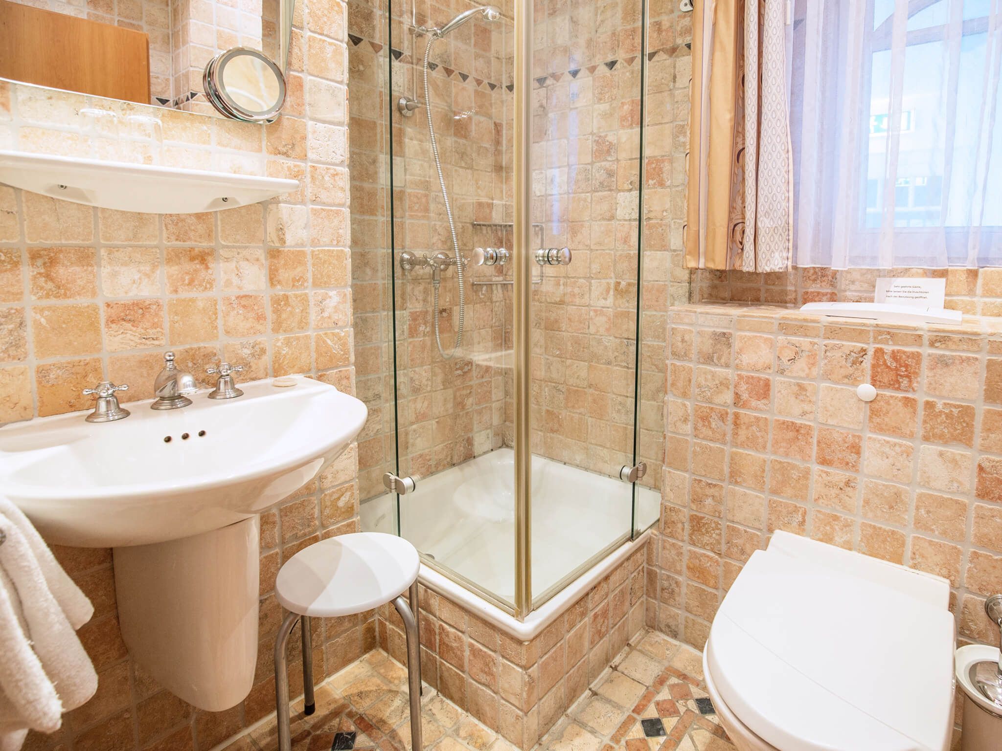 Strandvillen Binz 1-Raum-Ferienwohnung mit Balkon (SV/554) Insel Rügen - Badezimmer