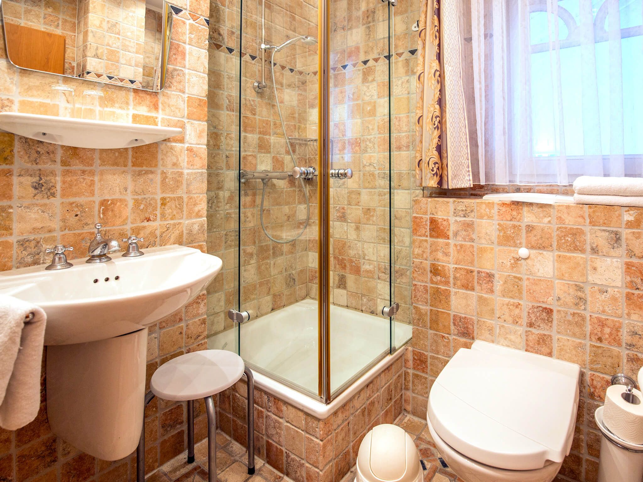 Strandvillen Binz 1-Raum-Ferienwohnung mit Balkon (SV/557) Insel Rügen - Badezimmer