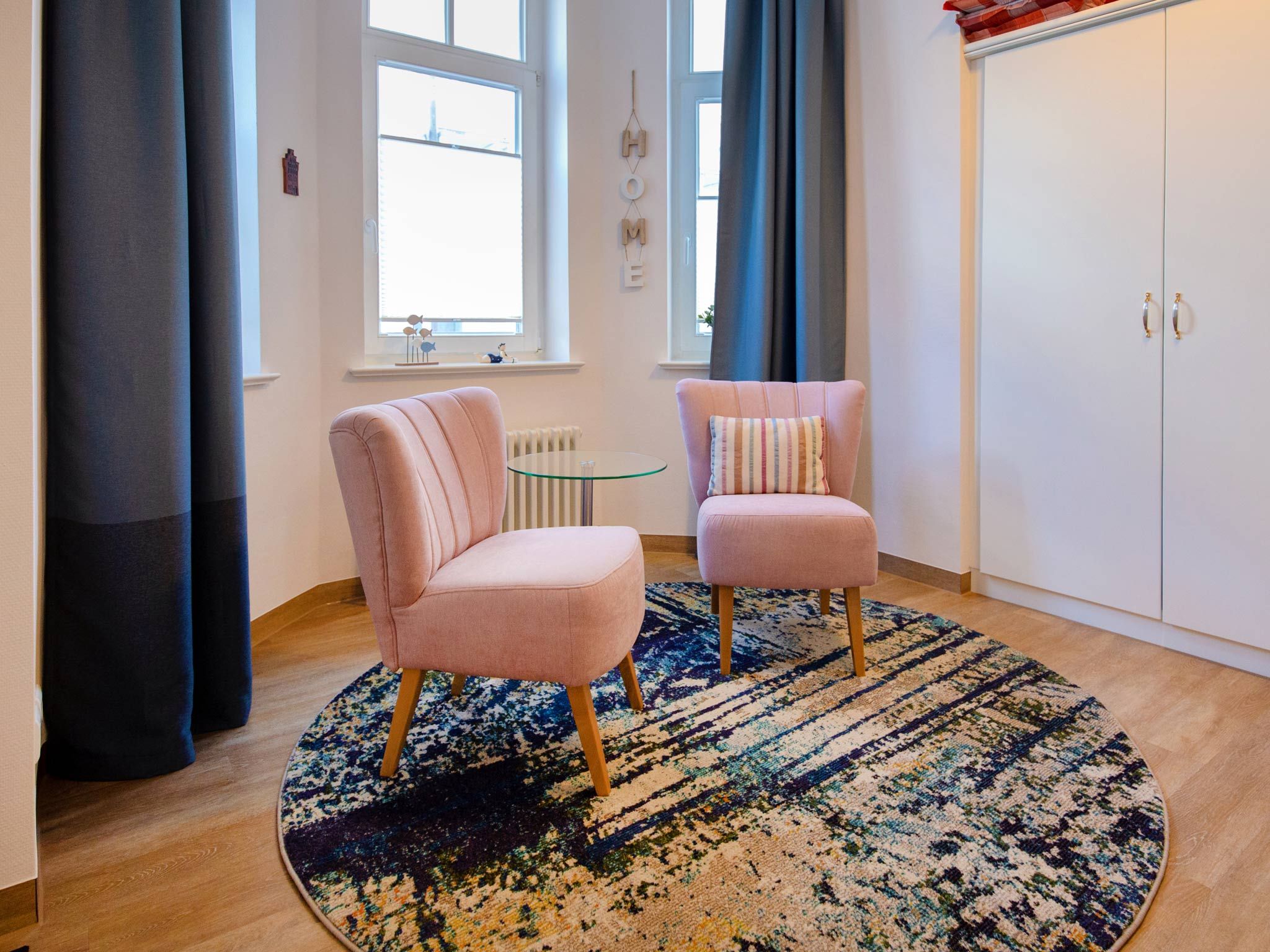 Strandvillen Binz Ferienwohnung mit Meerblick, 1 Schlafzimmer und Balkon (SV/606) Insel Rügen - Schlafzimmer