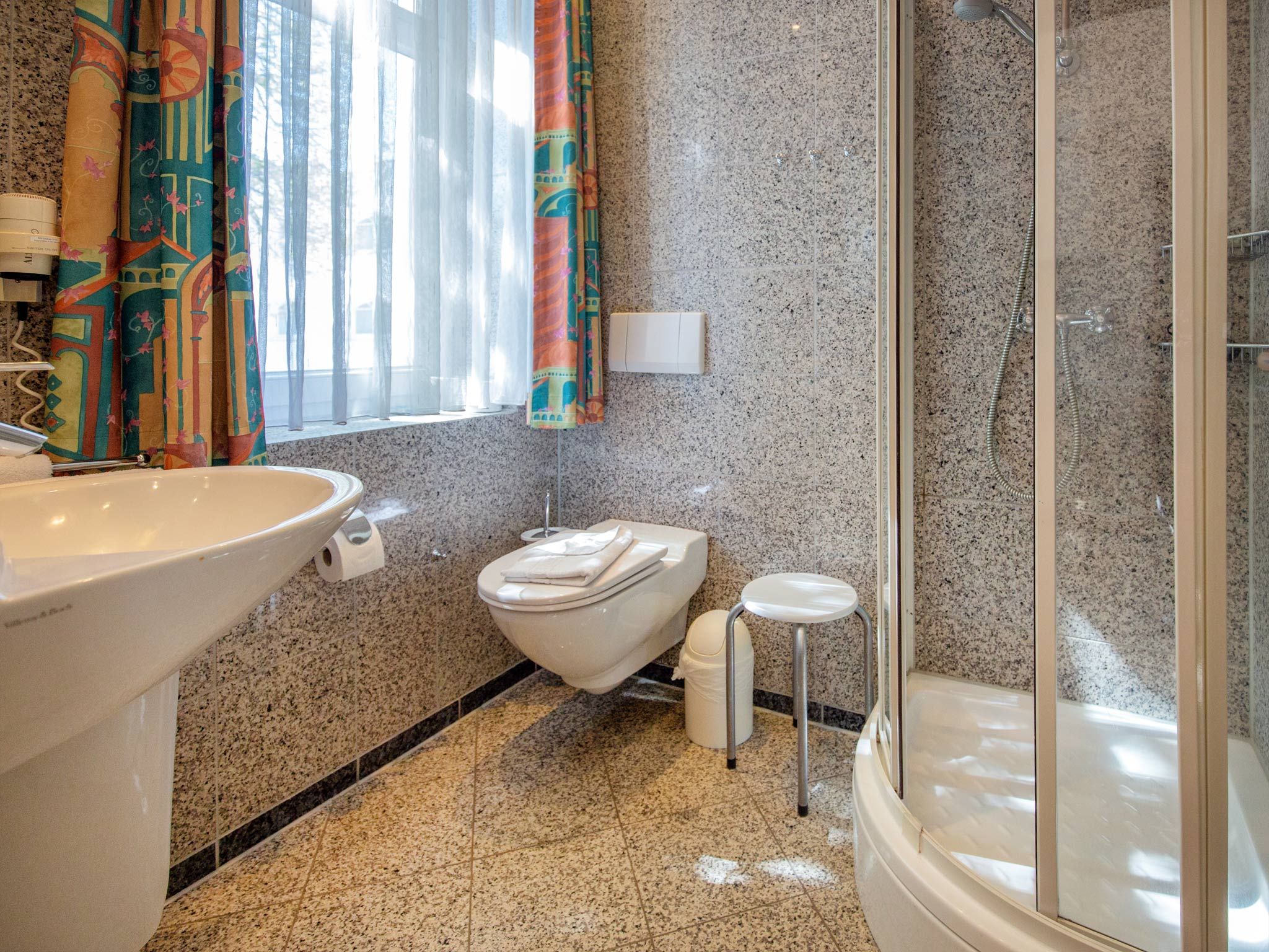 Strandvillen Binz Ferienwohnung mit Meerblick, 2 Schlafzimmern und Balkon (SV/607) Insel Rügen - Badezimmer