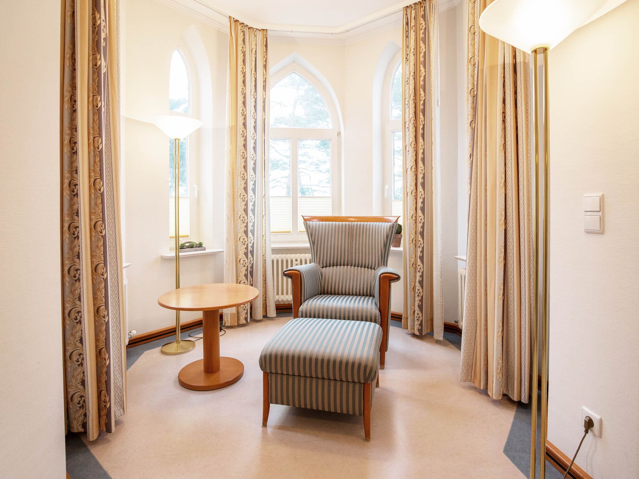 Strandvillen Binz Ferienwohnung mit Meerblick und 1 Schlafzimmer (SV/706) Insel Rügen - Wohnzimmer