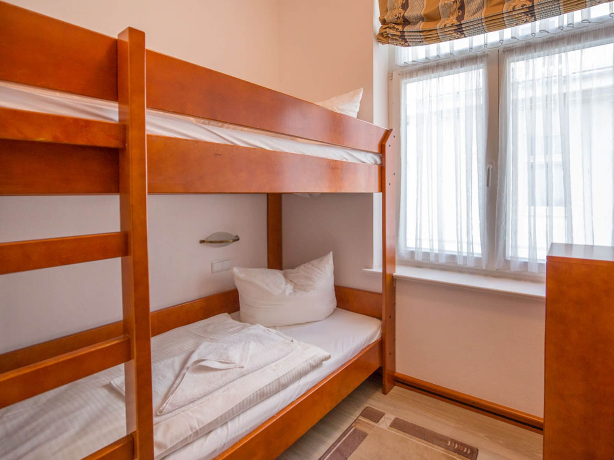 Strandvillen Binz Ferienwohnung mit Meerblick und 2 Schlafzimmern (SV/707) Insel Rügen - Schlafzimmer