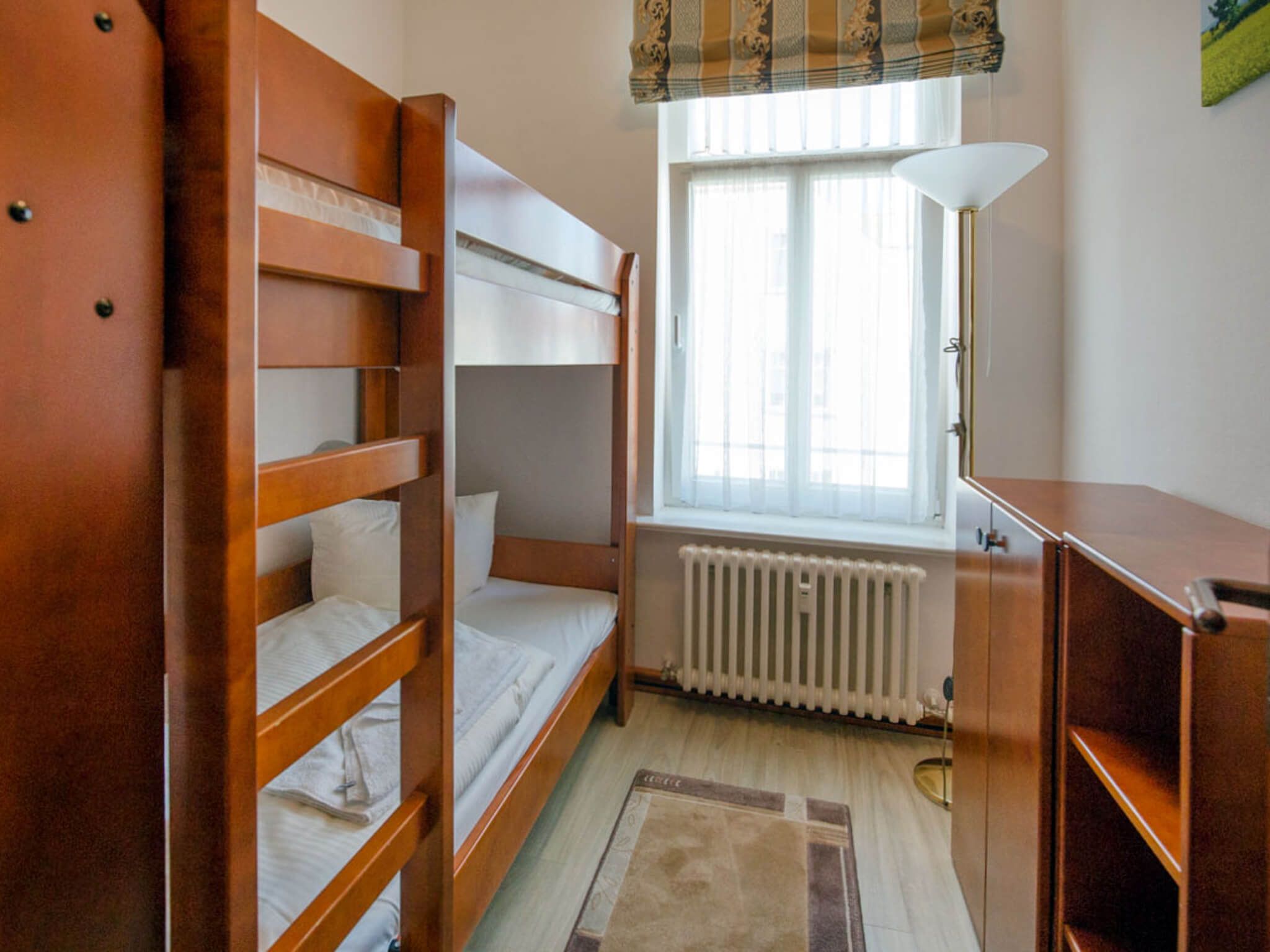 Strandvillen Binz Ferienwohnung mit Meerblick und 2 Schlafzimmern (SV/708) Insel Rügen - Schlafzimmer