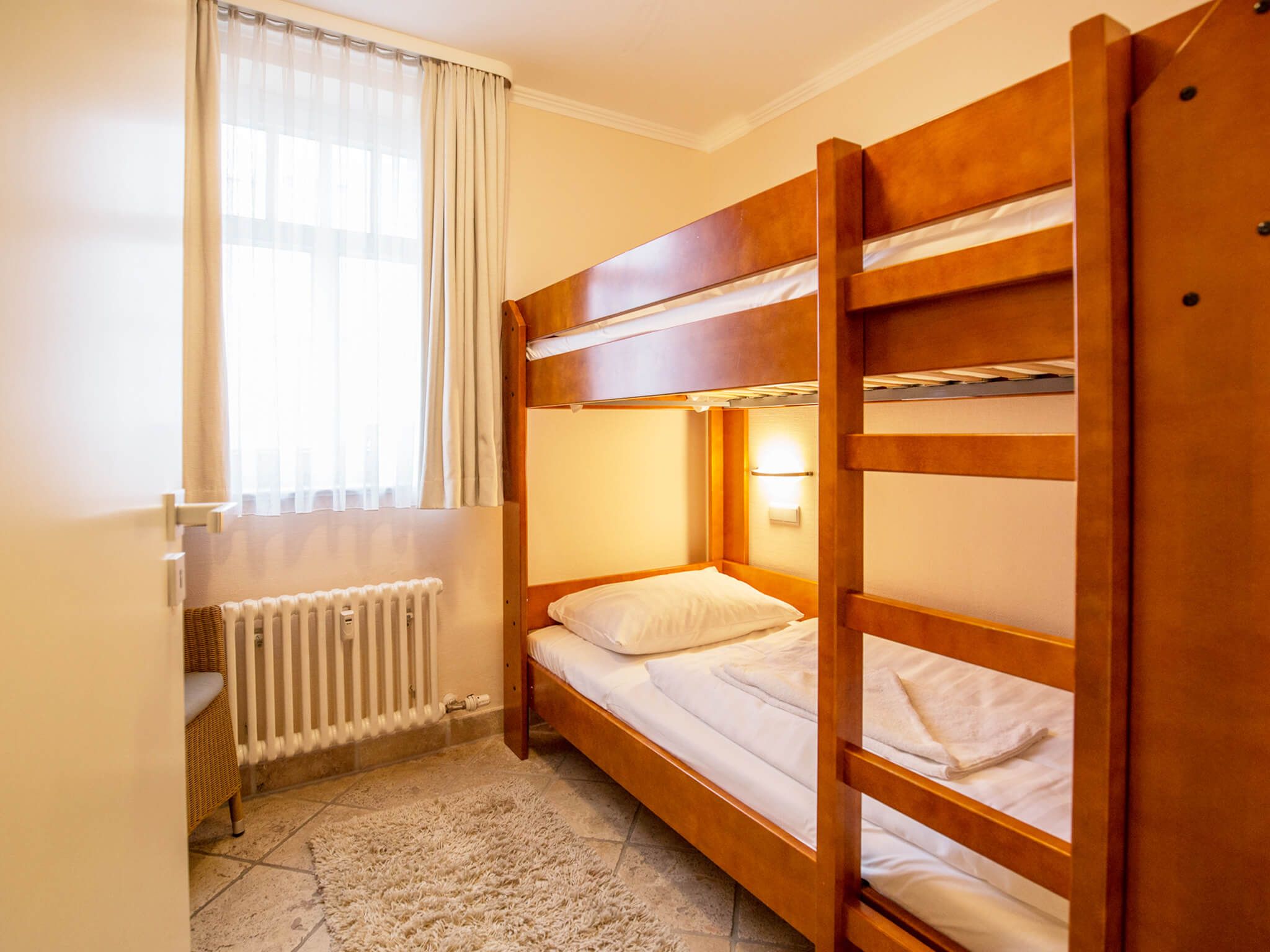 Strandvillen Binz Ferienwohnung mit 2 Schlafzimmern und Balkon (SV/755) Insel Rügen - Schlafzimmer