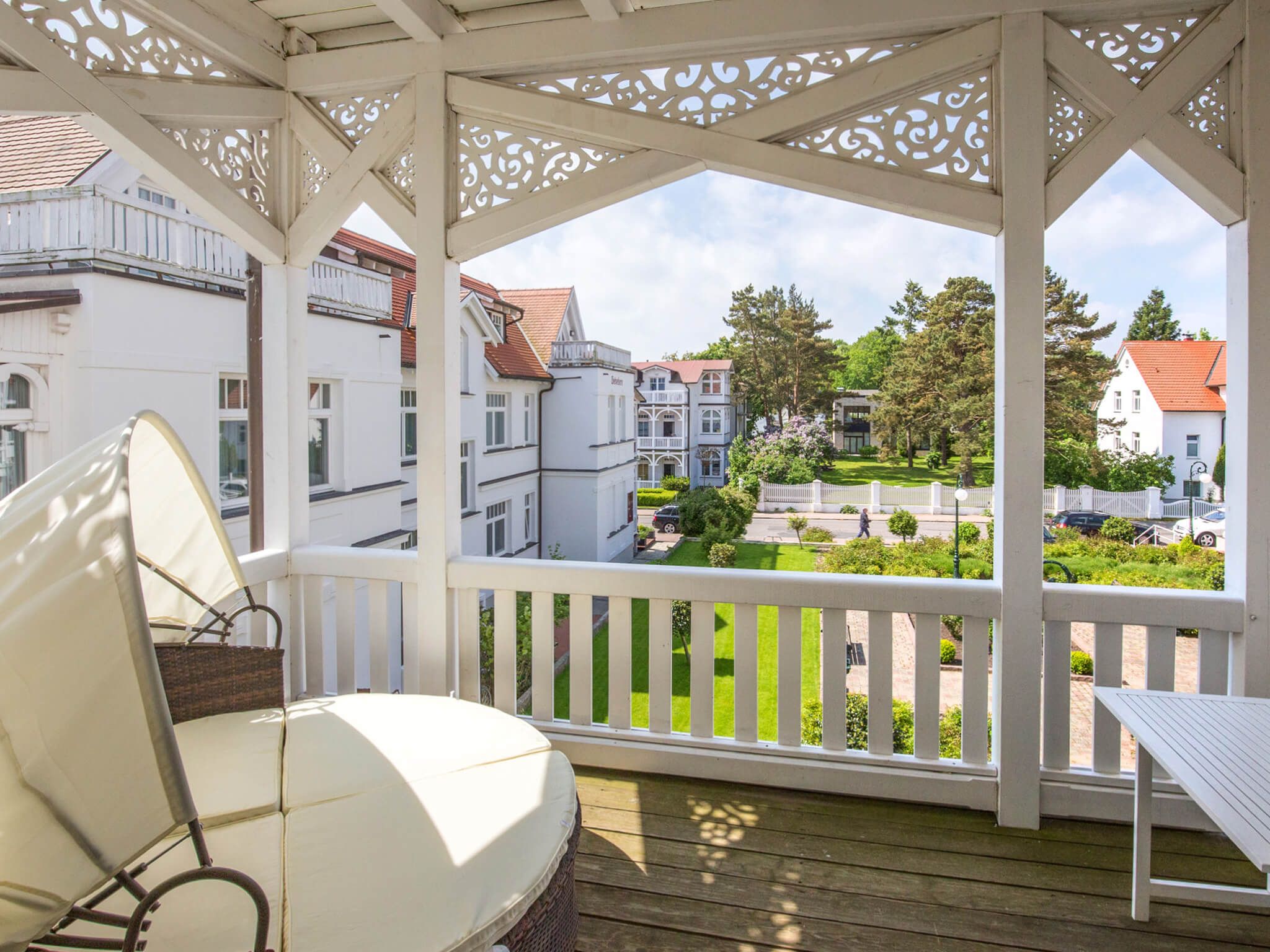 Strandvillen Binz Ferienwohnung mit 2 Schlafzimmern und Balkon (SV/756) Insel Rügen - Balkon