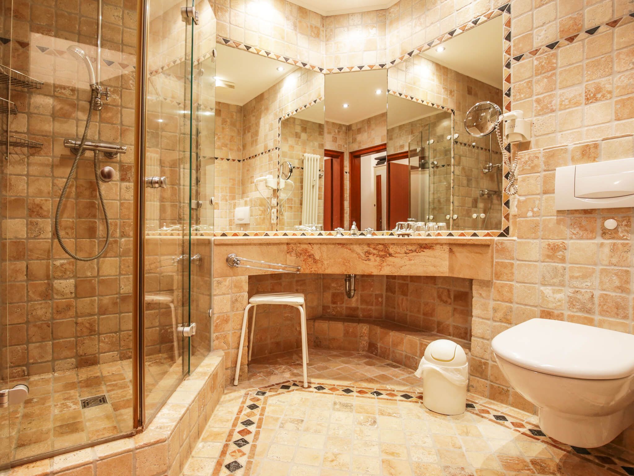 Strandvillen Binz Ferienwohnung mit Meerblick, 1 Schlafzimmer und Balkon (SV/759) Insel Rügen - Badezimmer