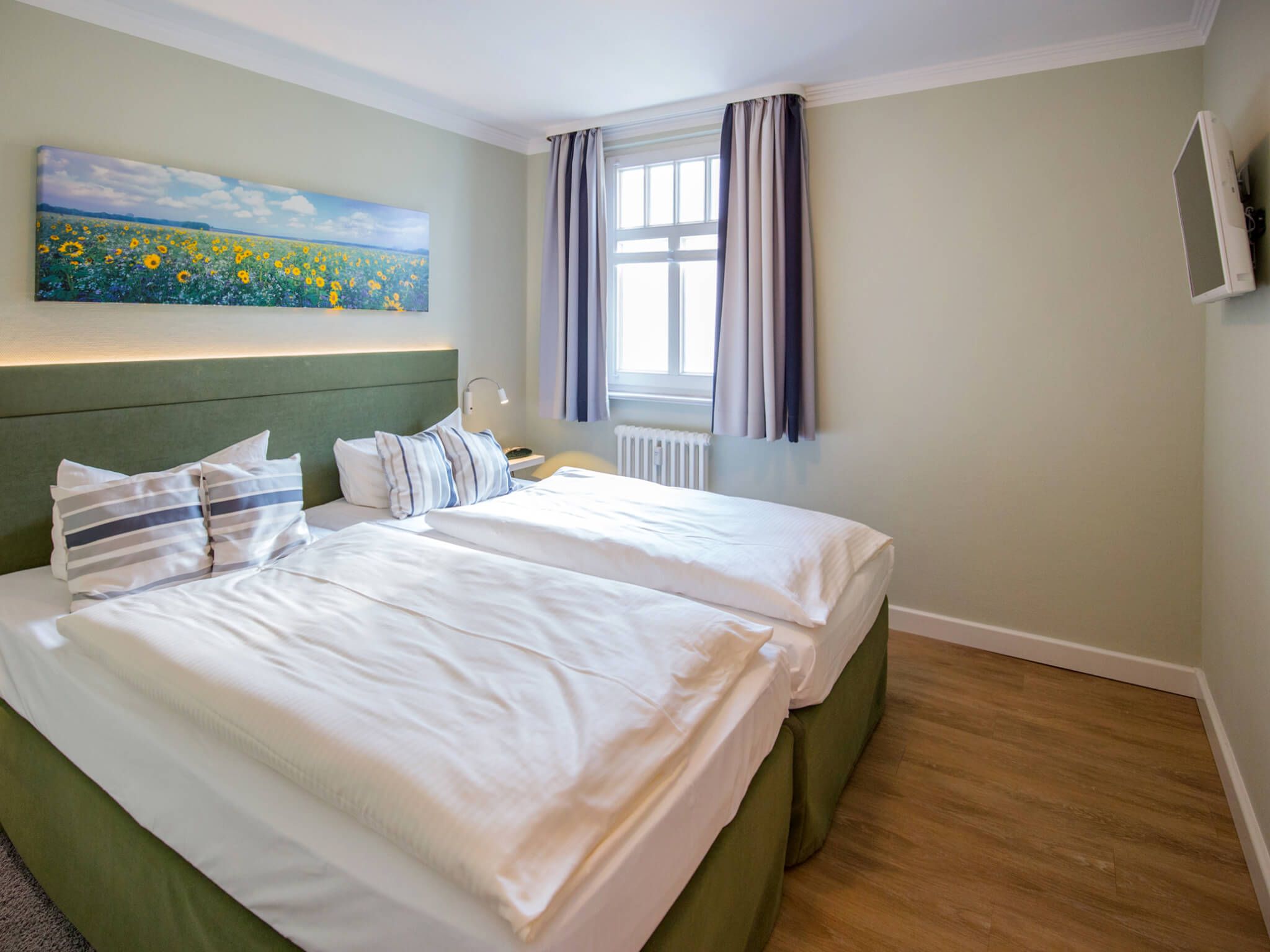 Strandvillen Binz Ferienwohnung mit Meerblick, 1 Schlafzimmer und Balkon (SV/762) Insel Rügen - Schlafzimmer