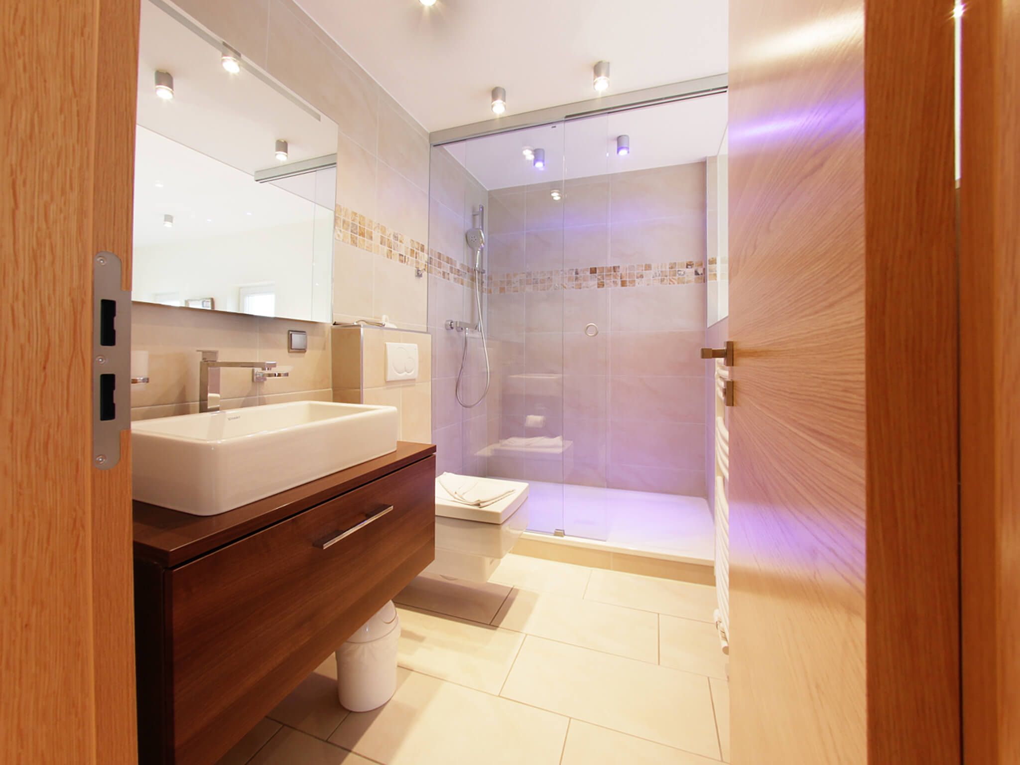 Strandvillen Binz Ferienwohnung mit Meerblick, 2 Schlafzimmern und Balkon (SV/768) Insel Rügen - Badezimmer