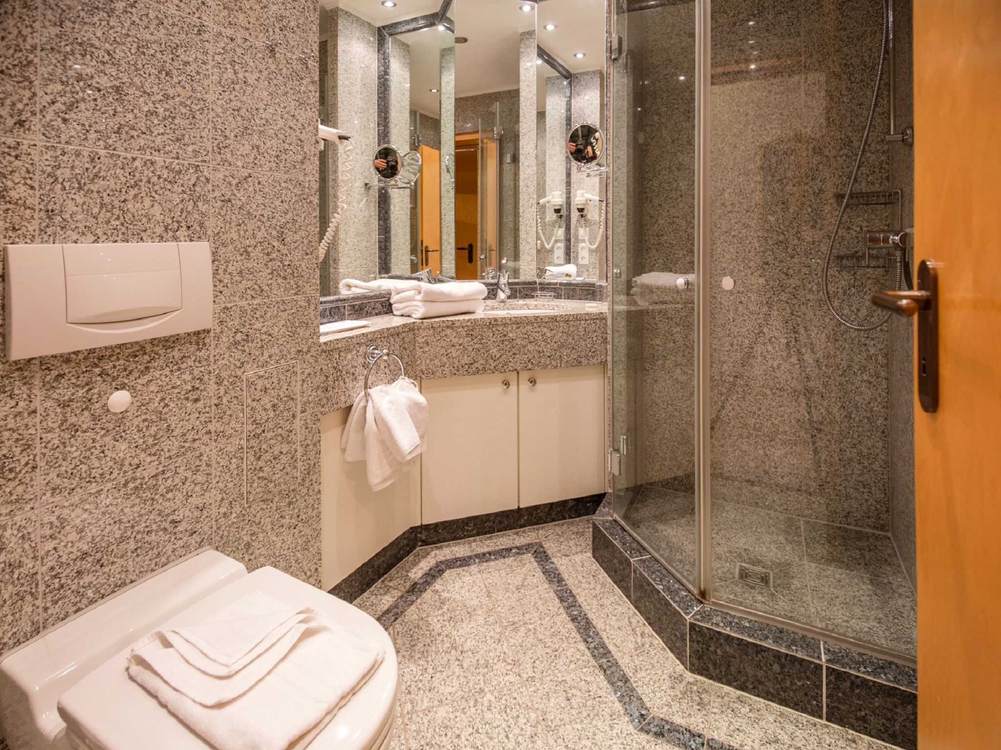 Dünenpark Binz Komfort Ferienwohnung mit 1 Schlafzimmer und Terrasse im Erdgeschoss (142) Insel Rügen - Badezimmer