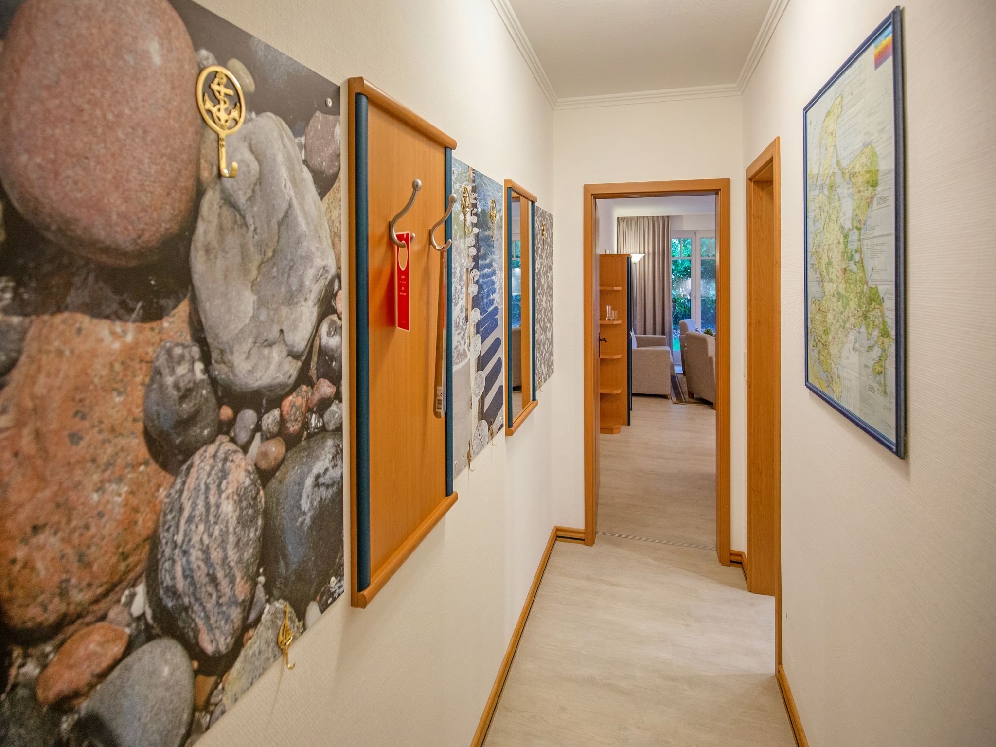 Dünenpark Binz Komfort Ferienwohnung mit 1 Schlafzimmer und Terrasse im Erdgeschoss (199) Insel Rügen - Empfang