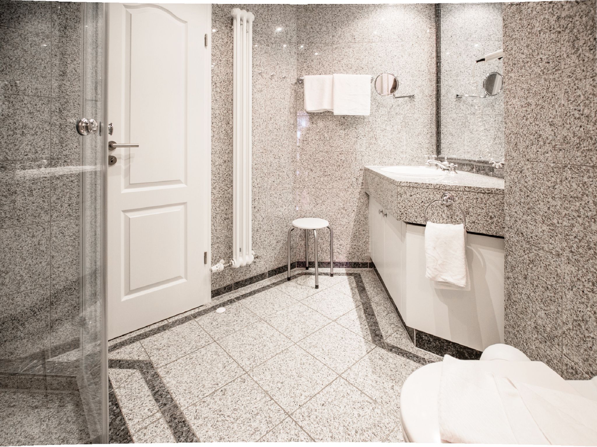 Dünenpark Binz Komfort Ferienwohnung mit 1 Schlafzimmer und Terrasse im Erdgeschoss (188) Insel Rügen - Badezimmer