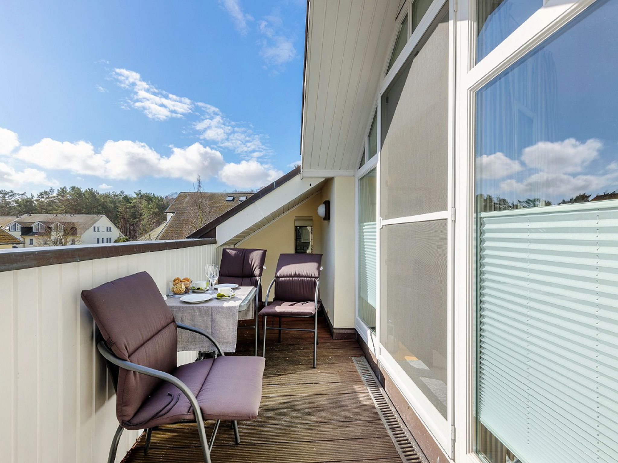 Dünenpark Binz - Komfortplus Appartement mit 1 Schlafzimmer und Balkon