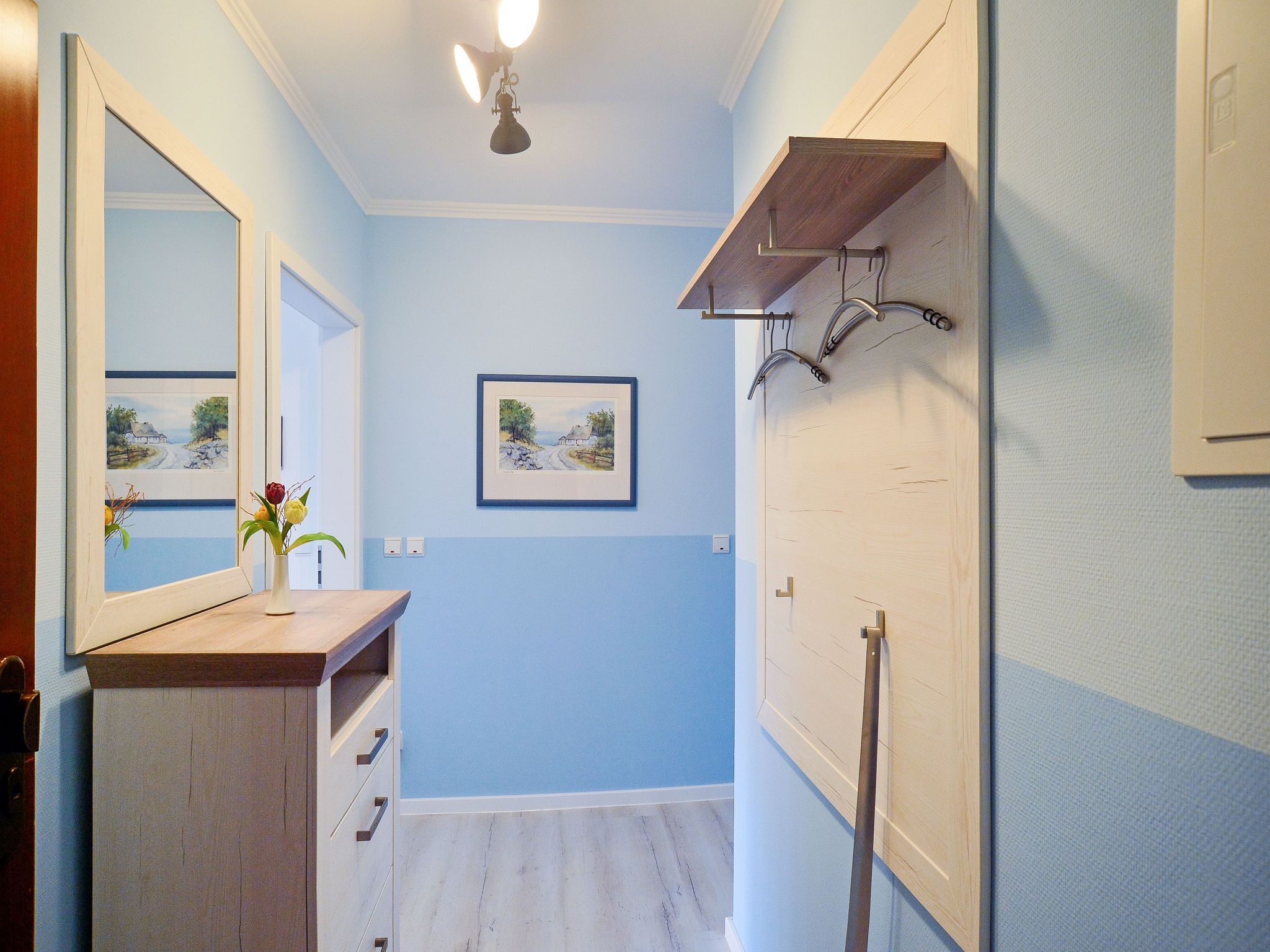 Dünenpark Binz Komfortplus Ferienwohnung mit 1 Schlafzimmer und Terrasse im Erdgeschoss (211) Insel Rügen - Empfang