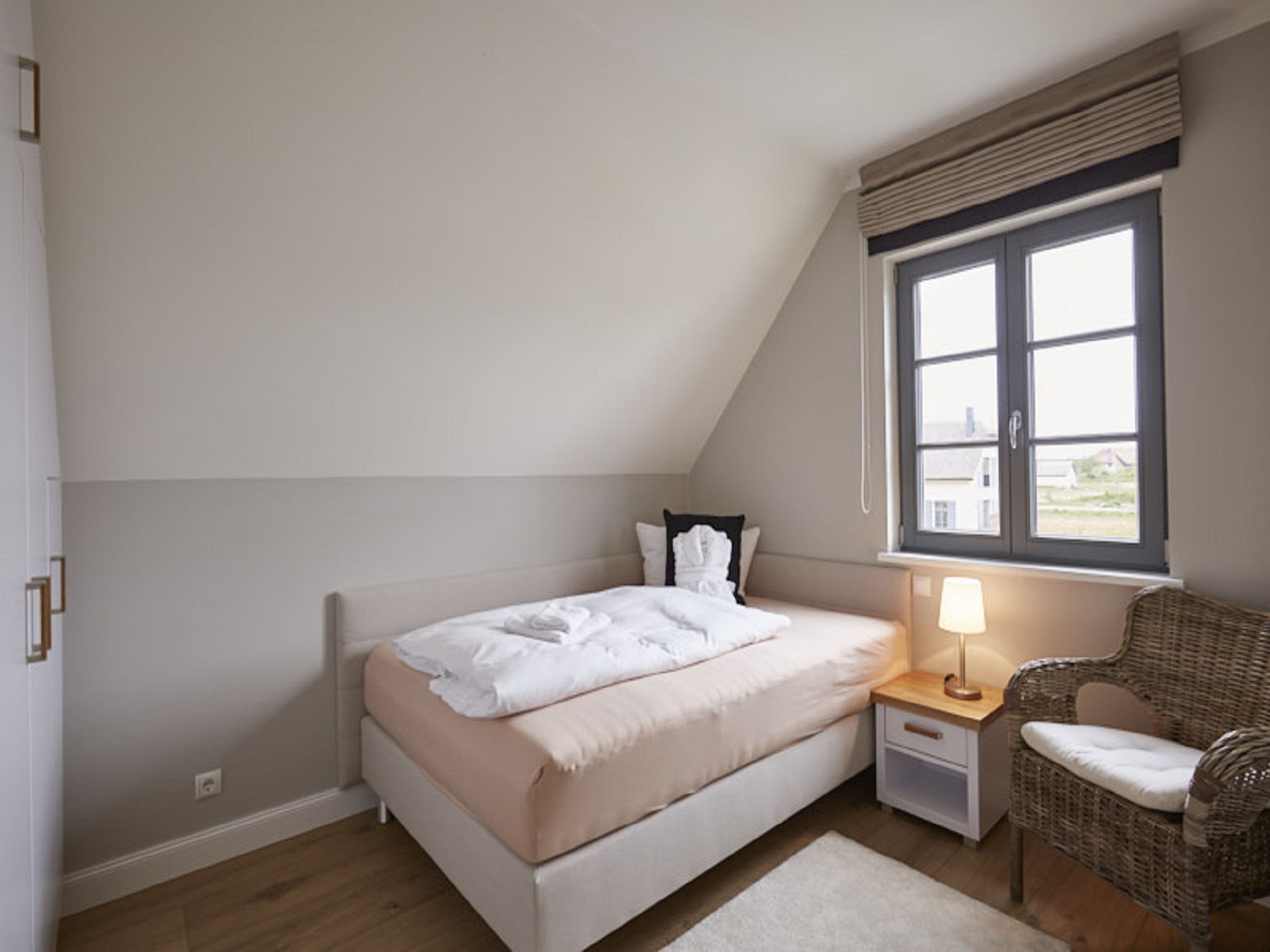 Premium Reetdachvilla mit 3 Schlafzimmern, Sauna und Kamin (E18) - Schlafzimmer