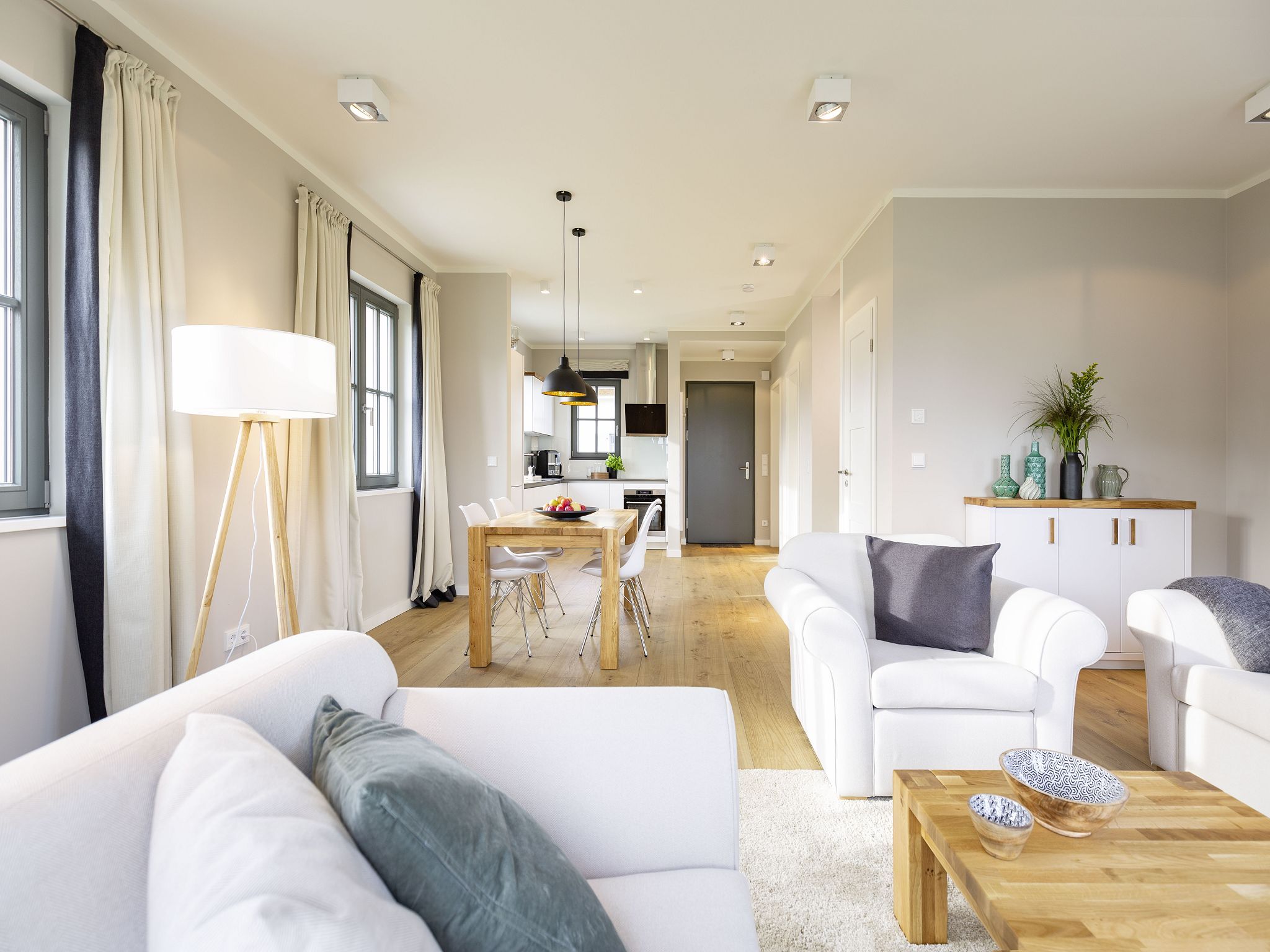 Superior Reetdachvilla mit 2 Schlafzimmern (E12) - Wohnzimmer