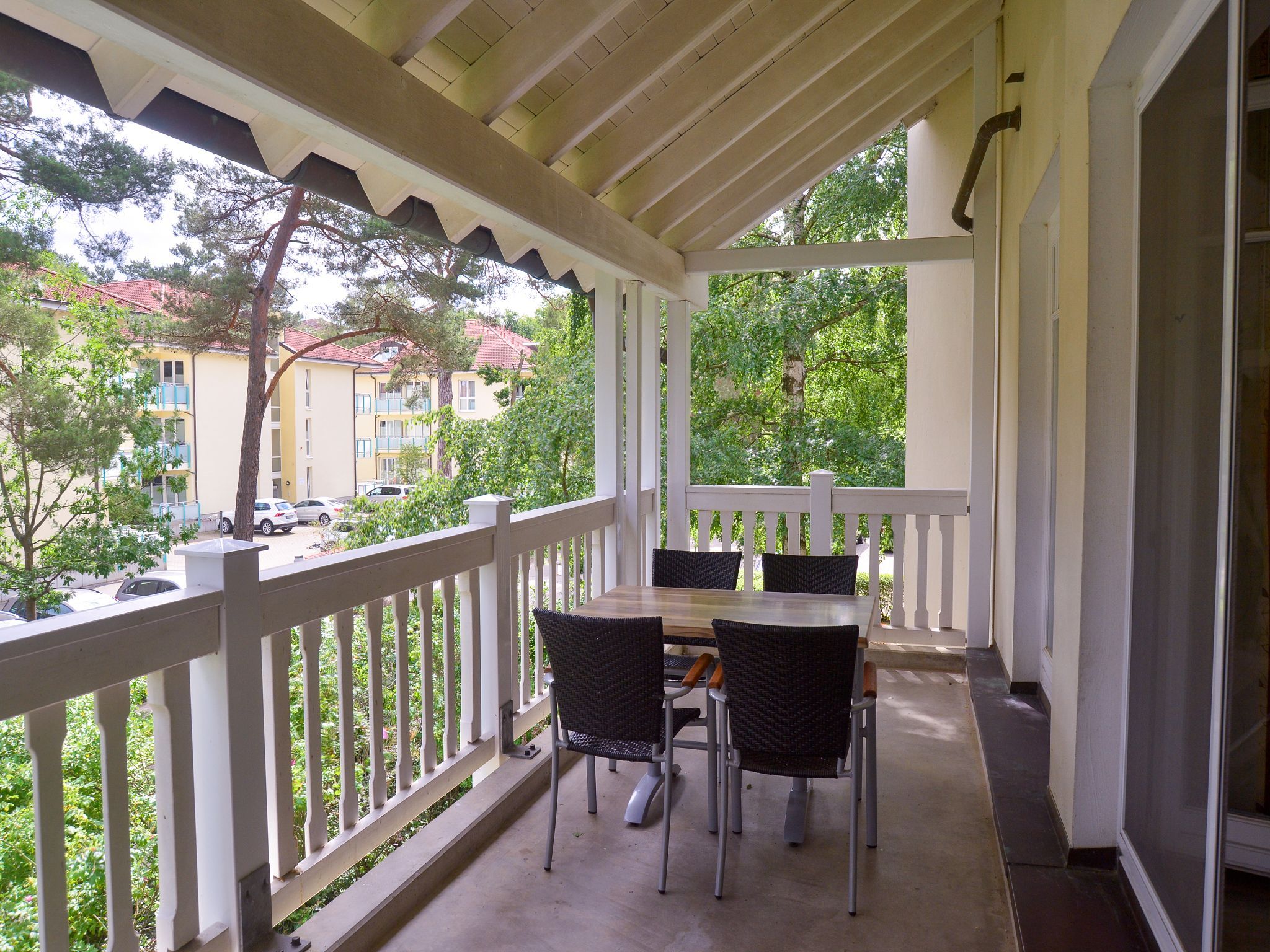 Dünenpark Binz Komfort Ferienwohnung mit 1 Schlafzimmer und Balkon im Obergeschoss (267) Insel Rügen - 