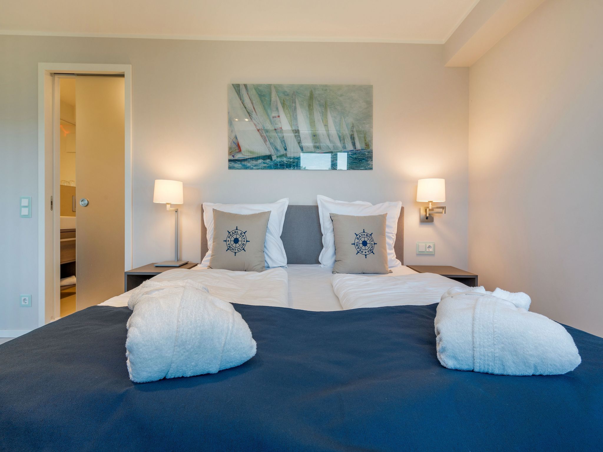 Dünenresidenz Prora Ferienwohnung mit Meerblick, 3 Schlafzimmern und Balkon (NP/207) Insel Rügen - Schlafzimmer