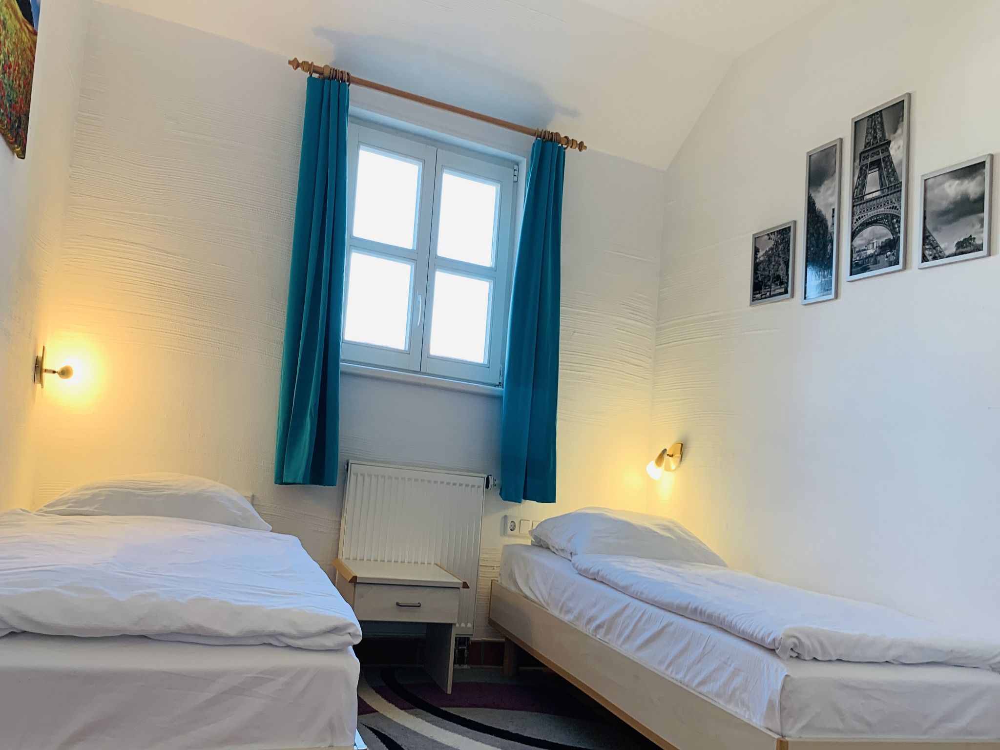 Feriendorf Rugana Komfort Ferienwohnung mit 2 Schlafzimmern und Terrasse (D22) Insel Rügen - Schlafzimmer
