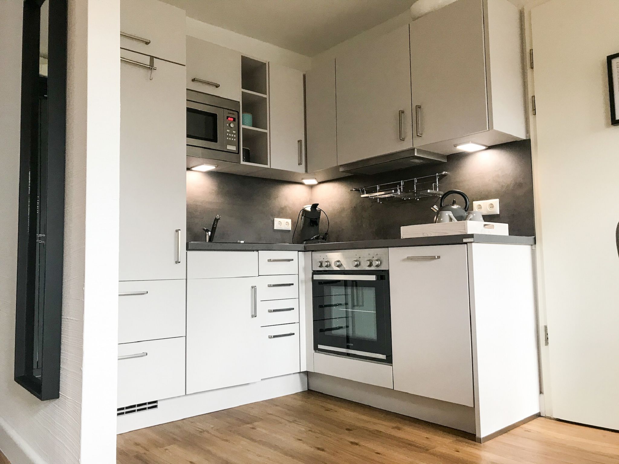 Feriendorf Rugana Komfortplus Ferienwohnung mit 1 Schlafzimmer (A03) Insel Rügen - Küche / Küchenzeile