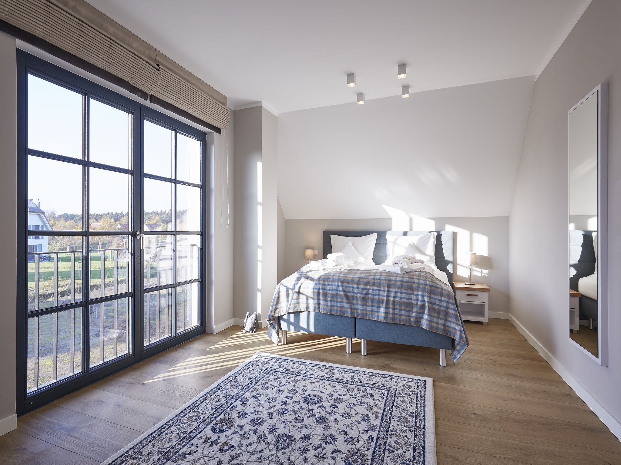 Premium Reetdachvilla mit 3 Schlafzimmern, Sauna und Kamin (F07) - Schlafzimmer