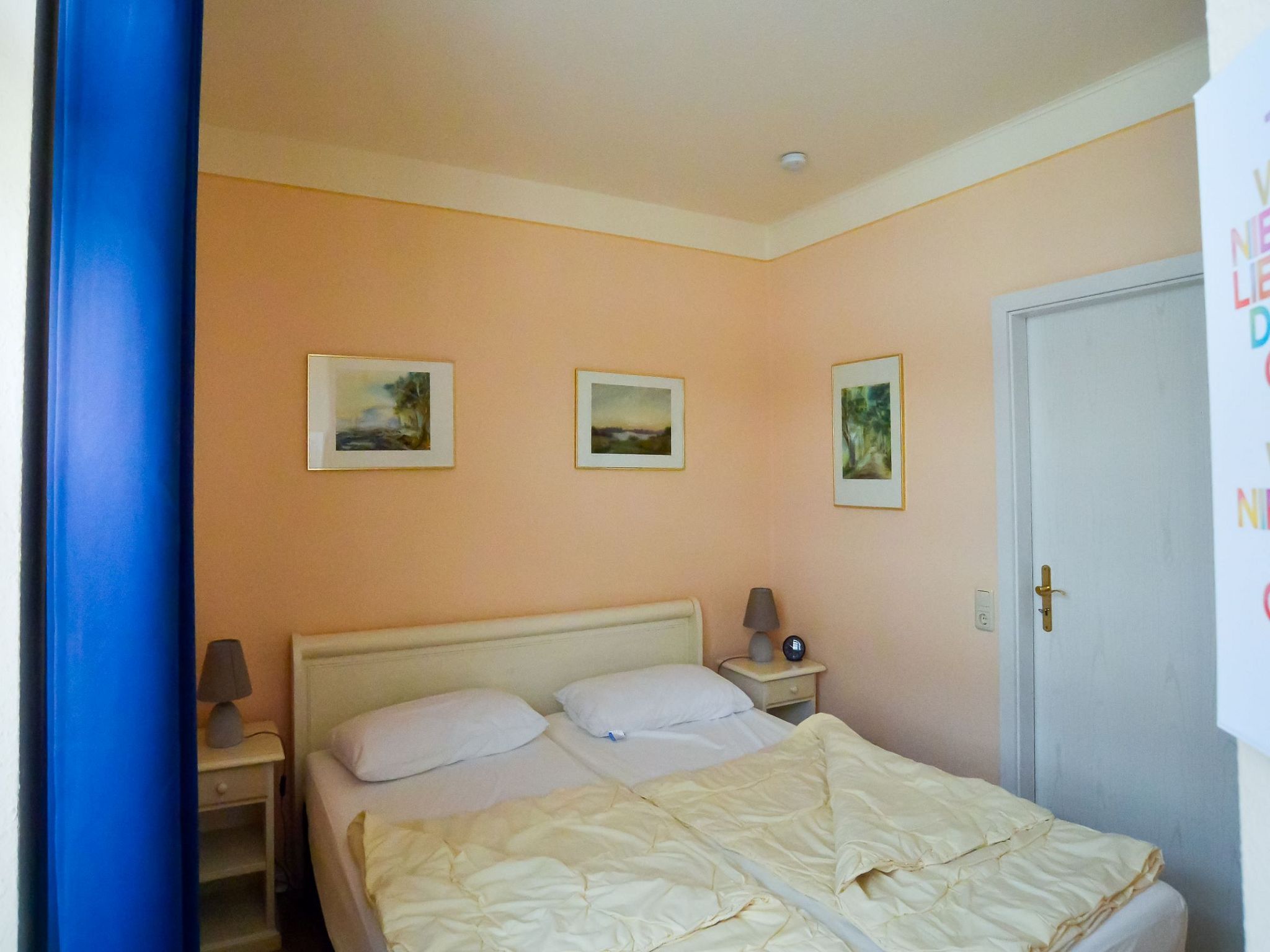 Strandvillen Binz Ferienwohnung mit Meerblick, 2 Schlafzimmern und Balkon (SV/012) Insel Rügen - Schlafzimmer