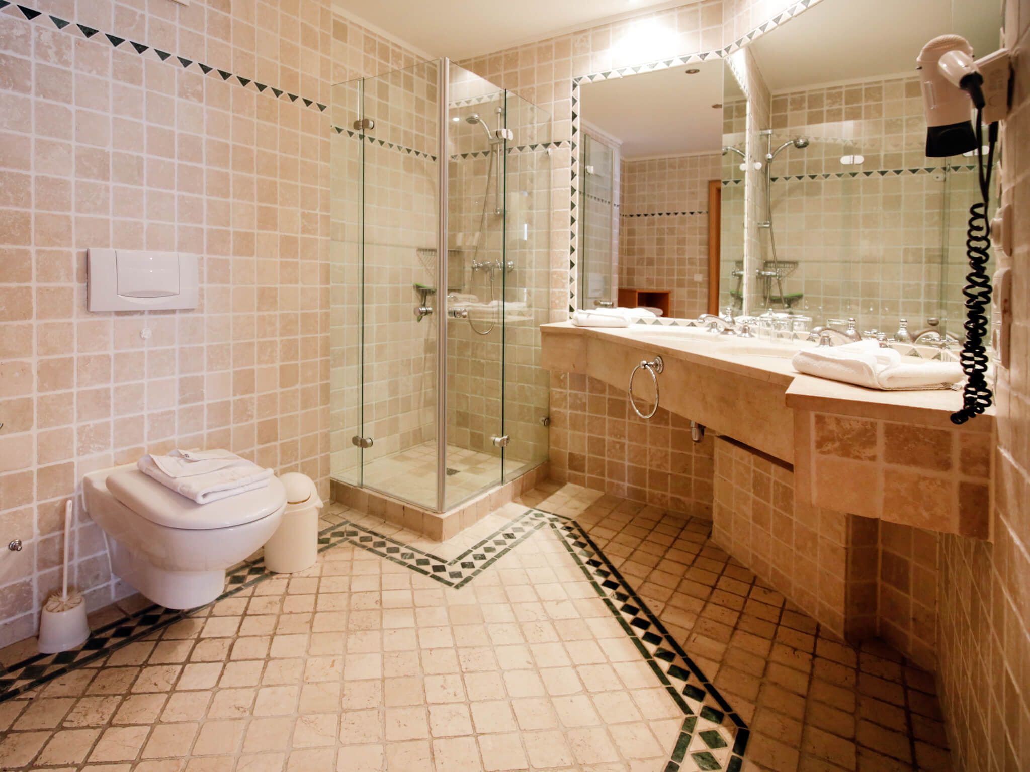 Strandvillen Binz Ferienwohnung mit 2 Schlafzimmern und Balkon (AH/563) Insel Rügen - Badezimmer