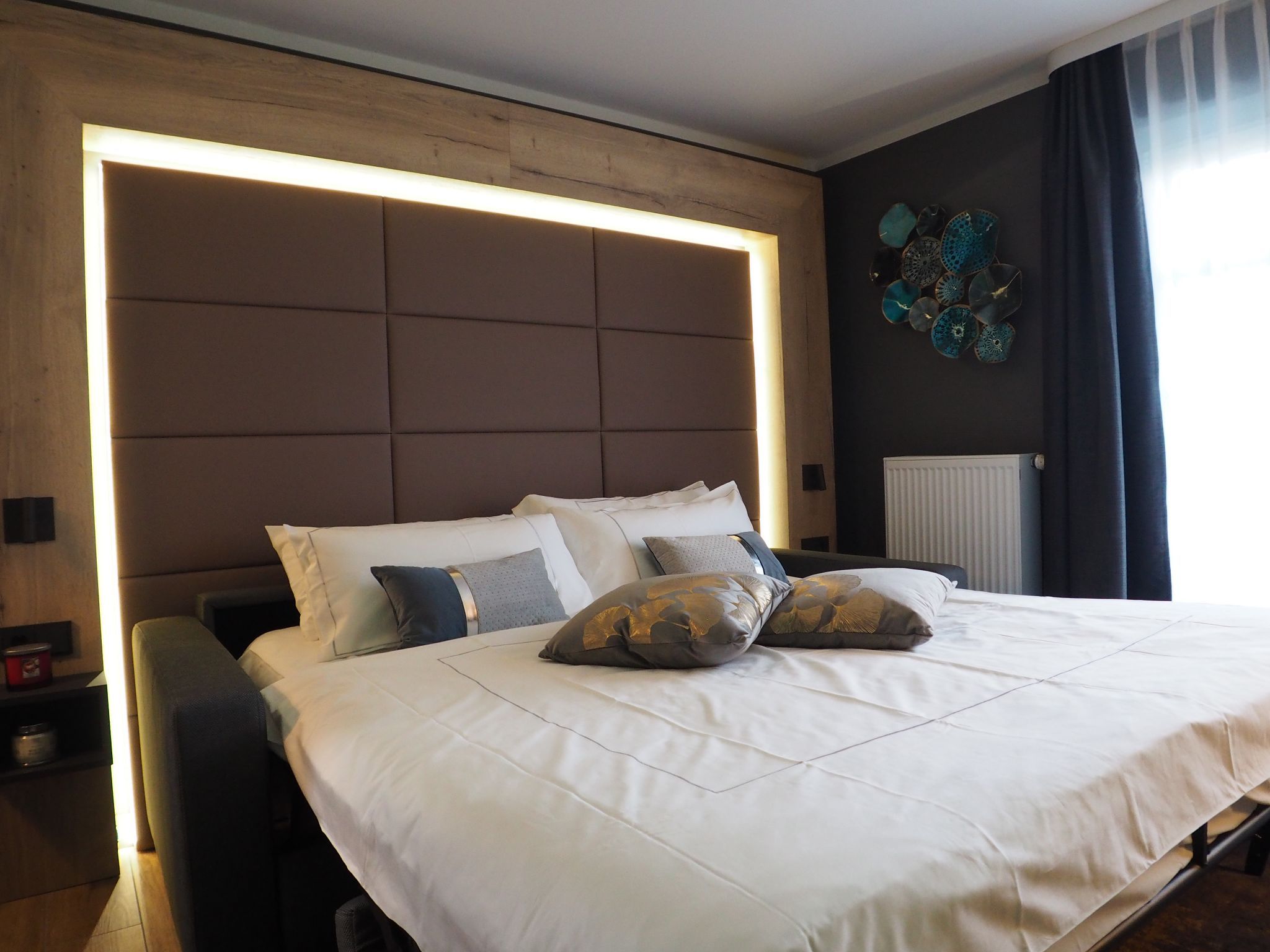 Feriendorf Rugana Komfortplus 1-Raum Ferienwohnung mit Terrasse (A42) Insel Rügen - Bett