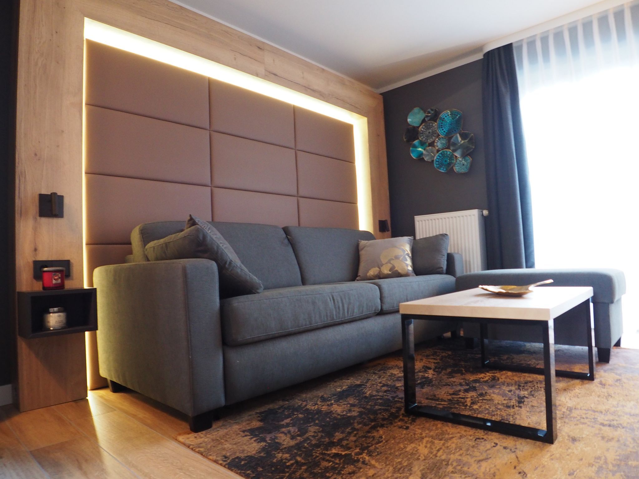 Feriendorf Rugana Komfortplus 1-Raum Ferienwohnung mit Terrasse (A42) Insel Rügen - Wohnzimmer