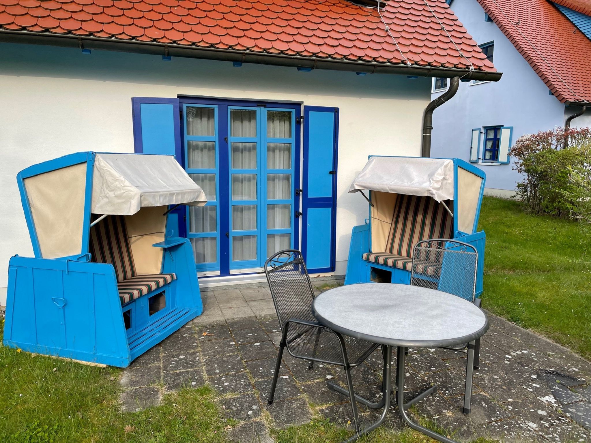 Feriendorf Rugana Komfortplus 1-Raum Ferienwohnung mit Terrasse (A42) Insel Rügen - Terrasse