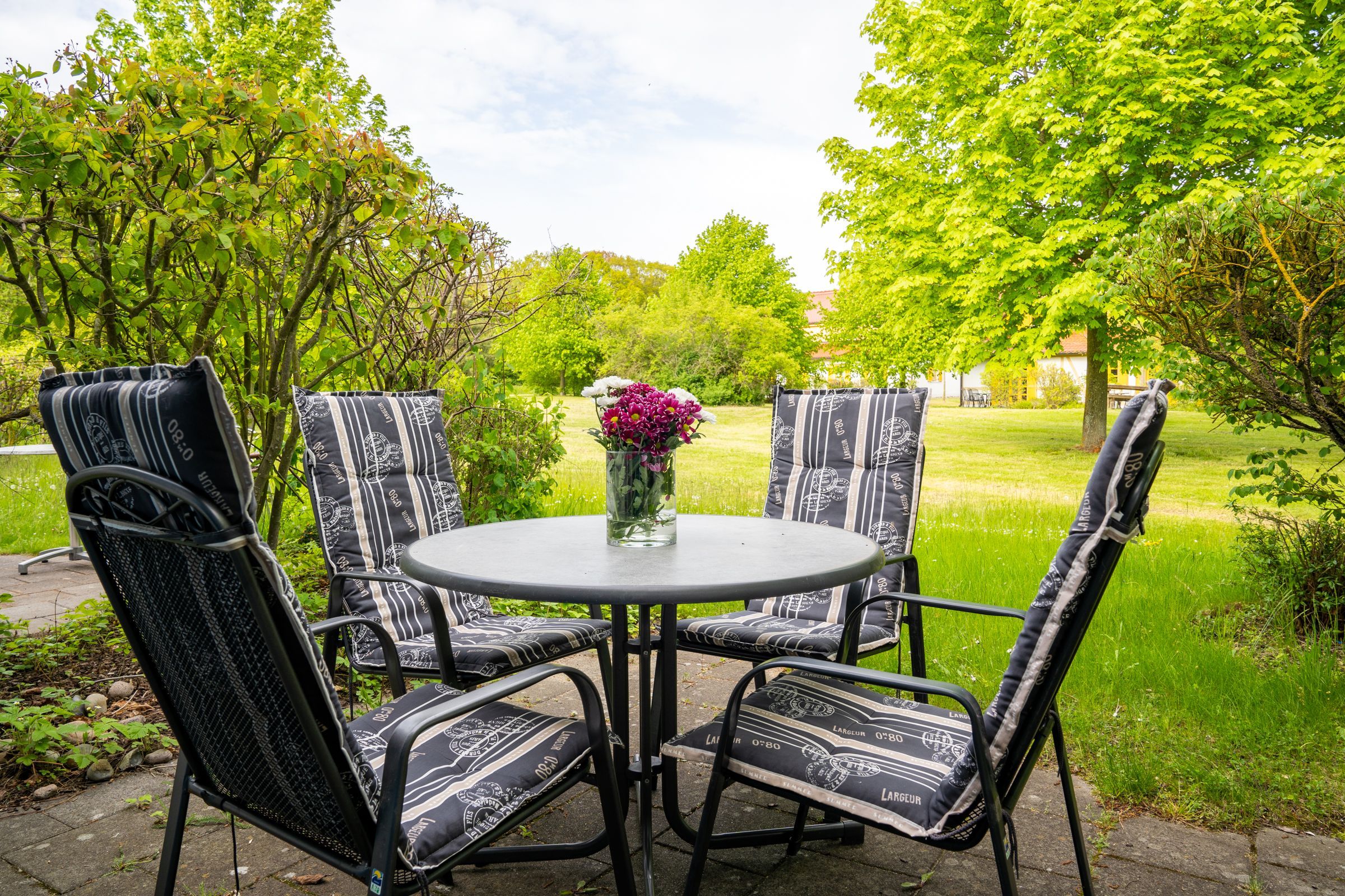 Feriendorf Rugana Komfortplus Ferienwohnung mit 1 Schlafzimmer und Terrasse (A38) Insel Rügen - Terrasse