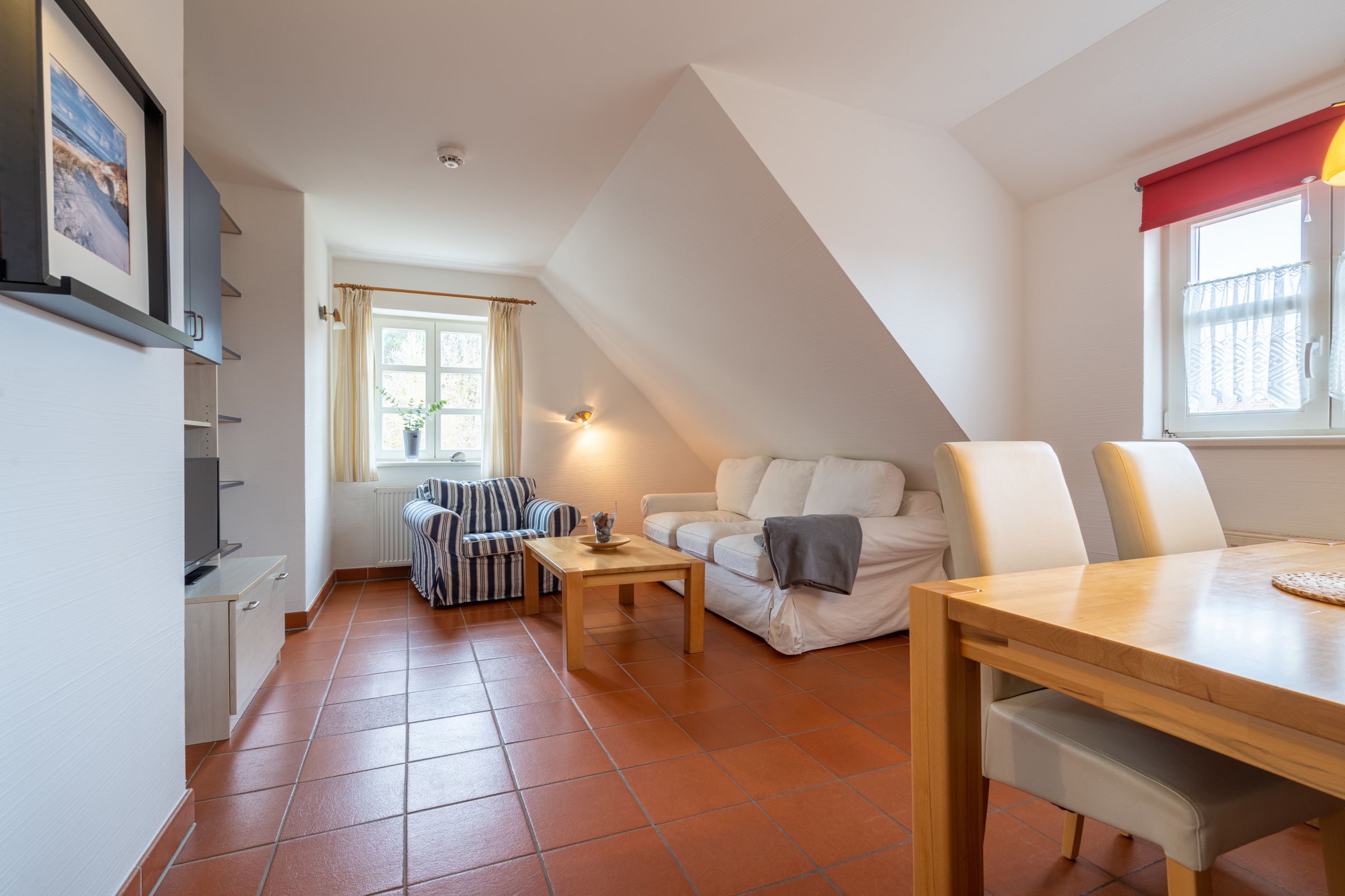 Feriendorf Rugana Klassik Ferienwohnung mit 1 Schlafzimmer (B40) Insel Rügen - Wohnzimmer