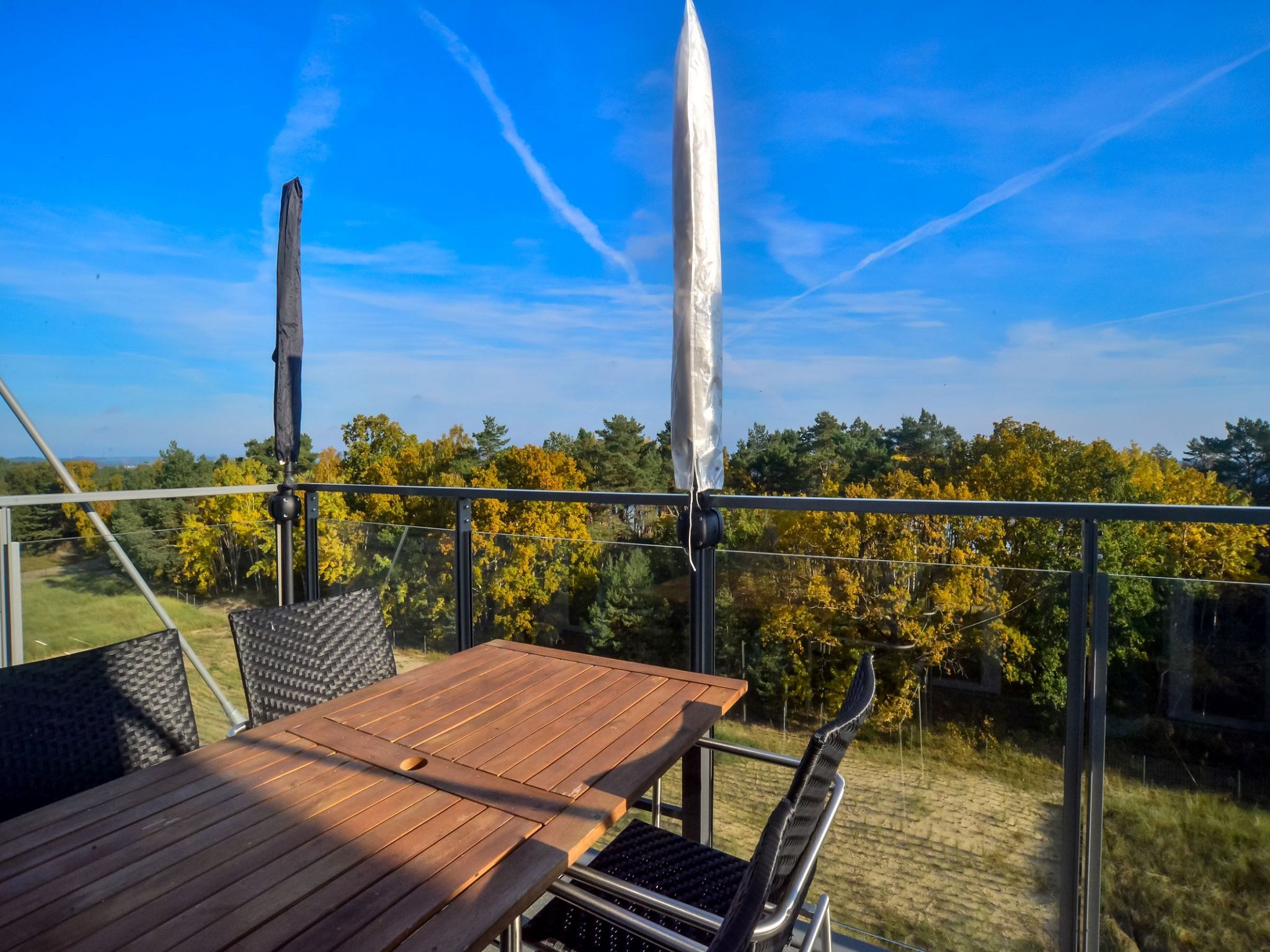 Dünenresidenz Prora Proradies Sonnendeck SkySuite (B3/5.4) Insel Rügen - Terrasse