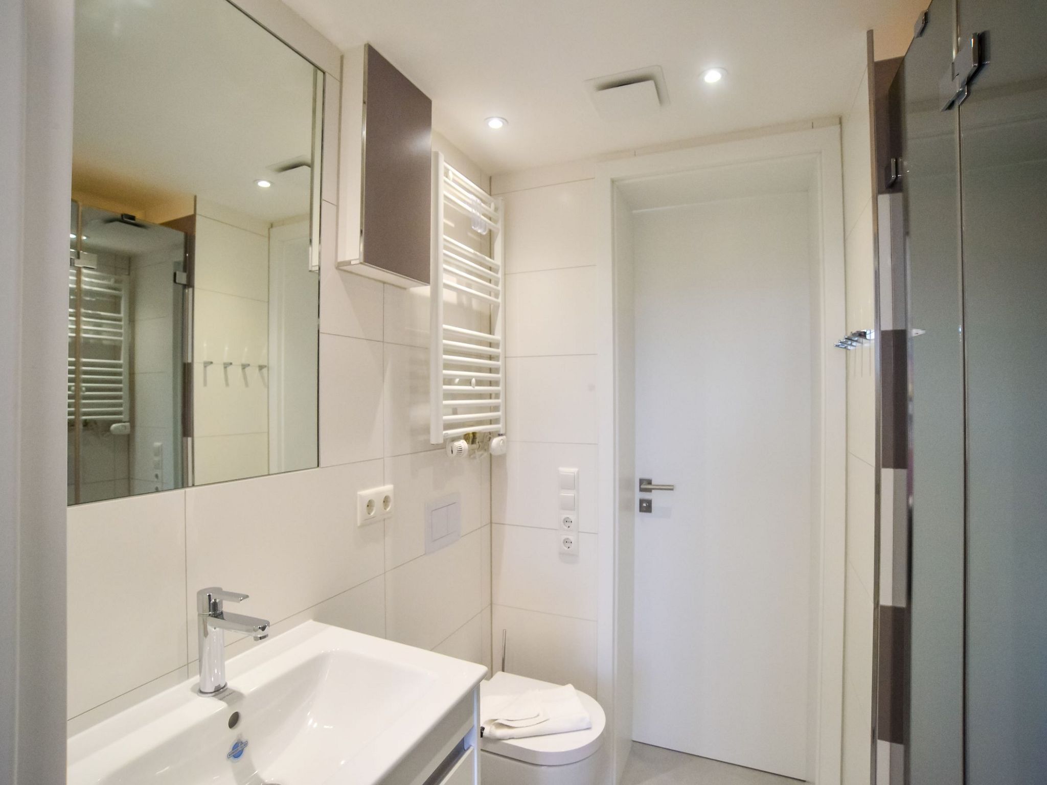 Dünenresidenz Prora Proradies Sonnendeck SkySuite (B3/5.4) Insel Rügen - Badezimmer